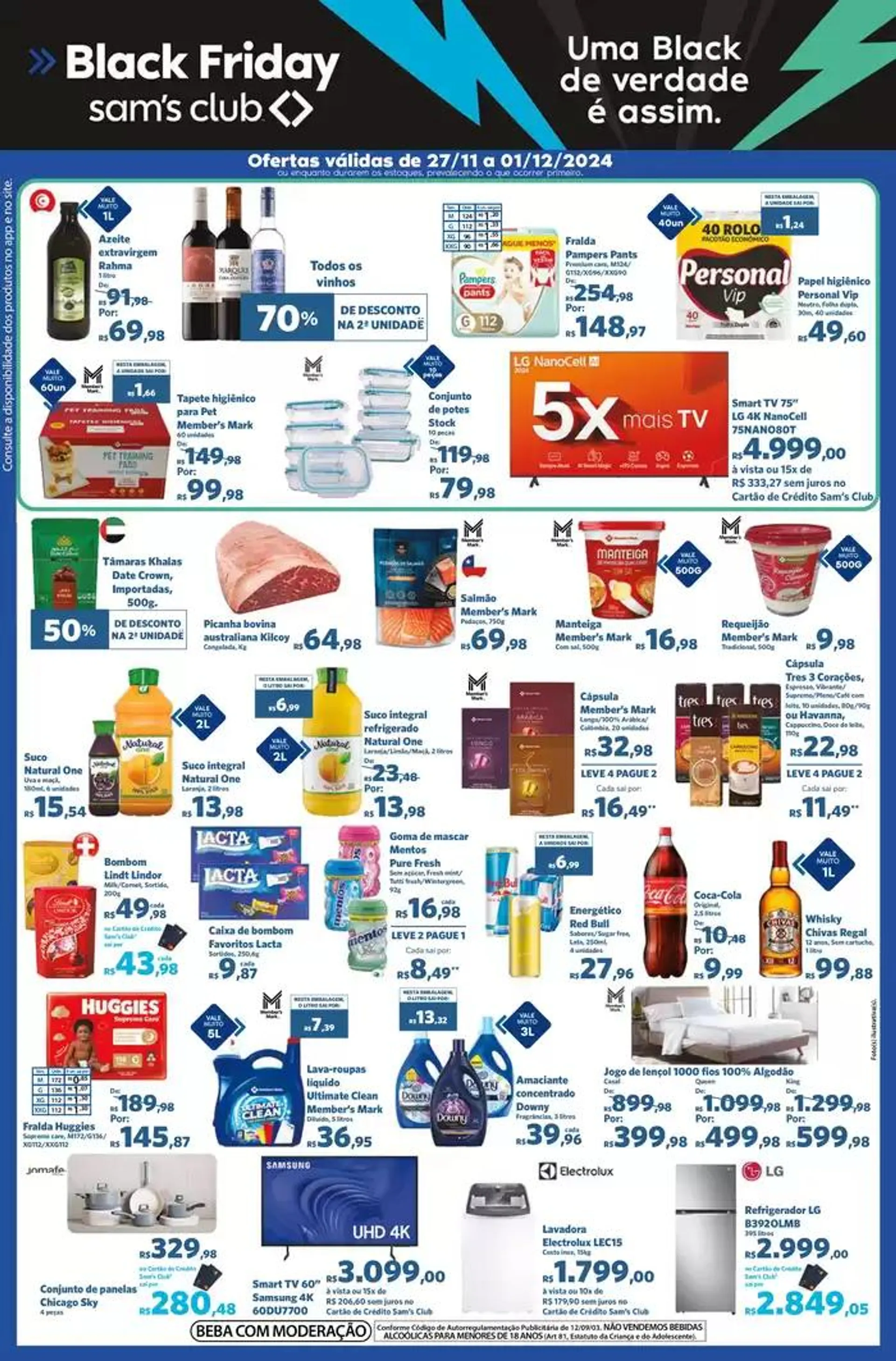 Encarte de Descubra ofertas atraentes 28 de novembro até 1 de dezembro 2024 - Pagina 1