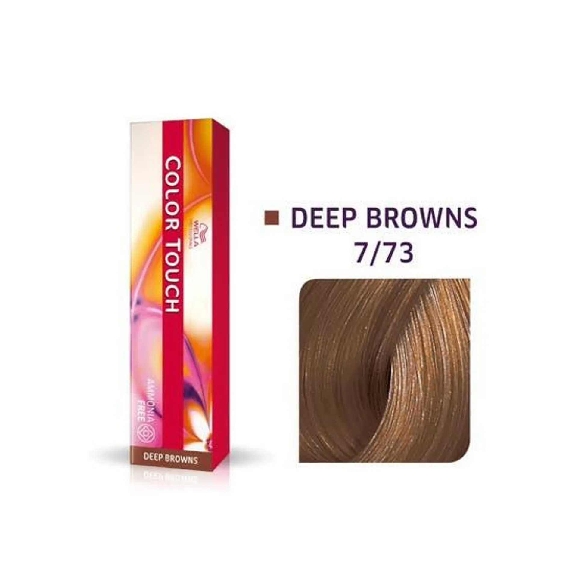 Tonalizante Color Touch 7.73 Louro Médio Marrom Dourado