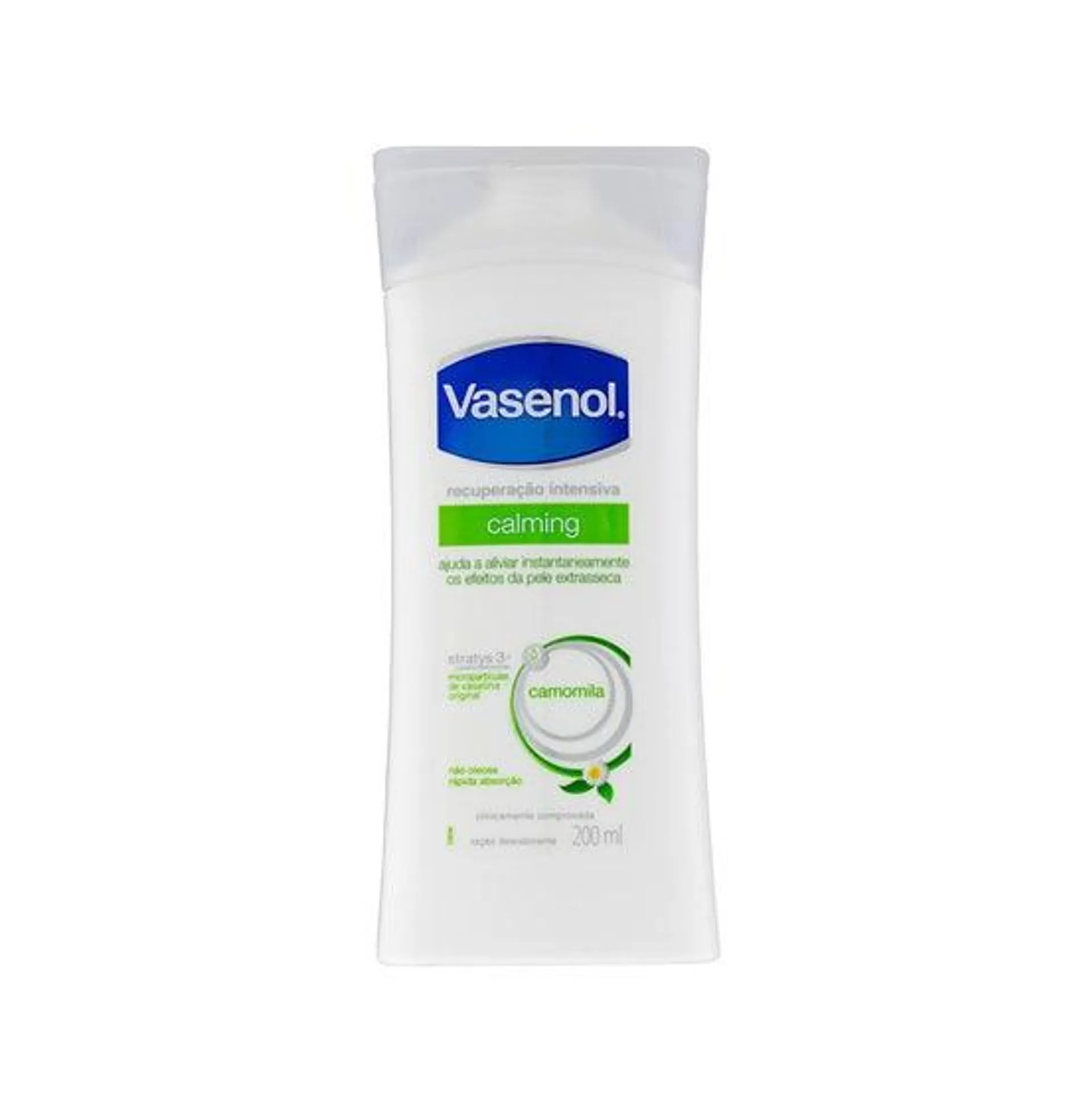 Loção Hidratante Vasenol Recuperação Intensiva Calming Camomila 200ml