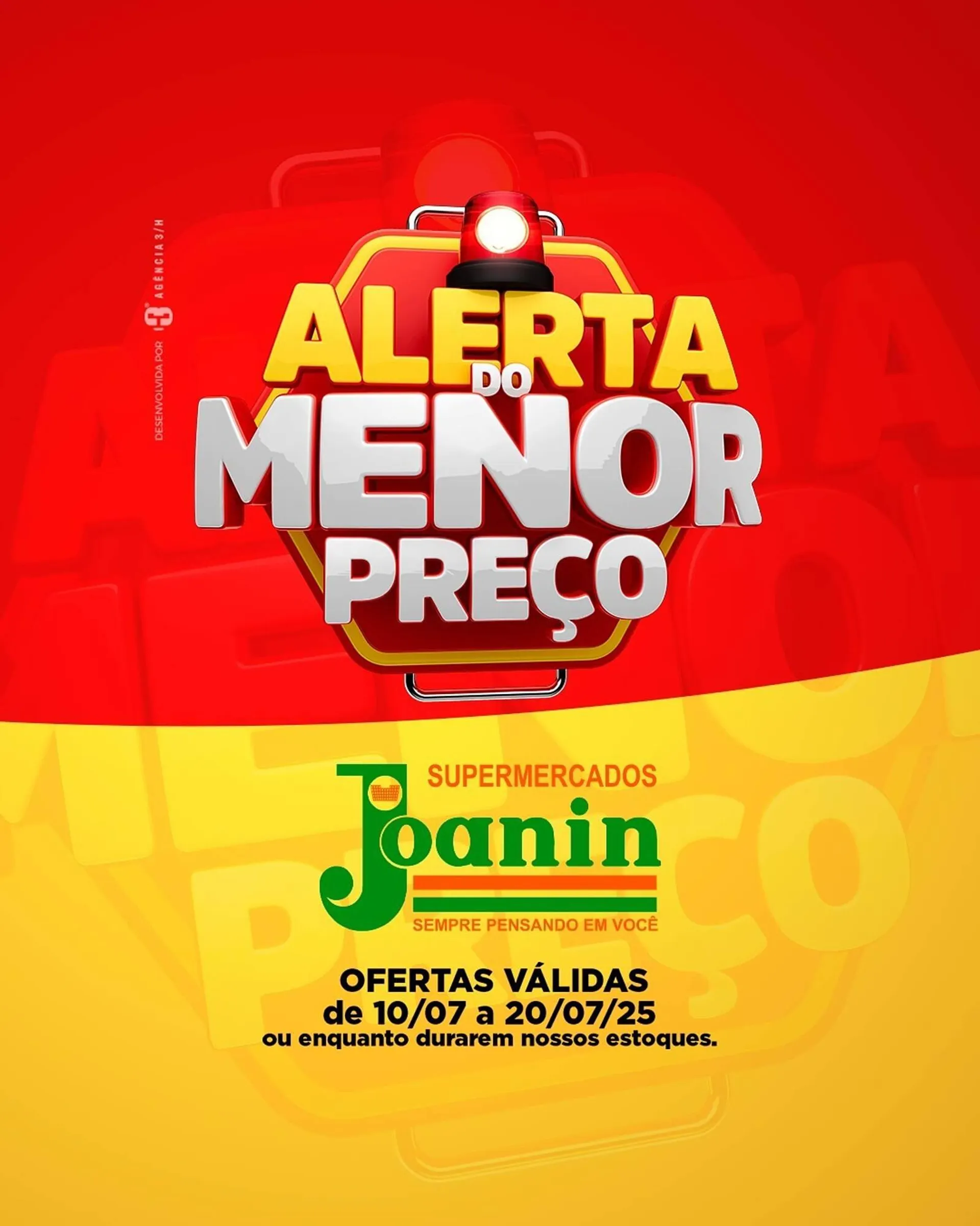 Encarte de Catálogo Supermercados Joanin 17 de julho até 20 de julho 2025 - Pagina 1
