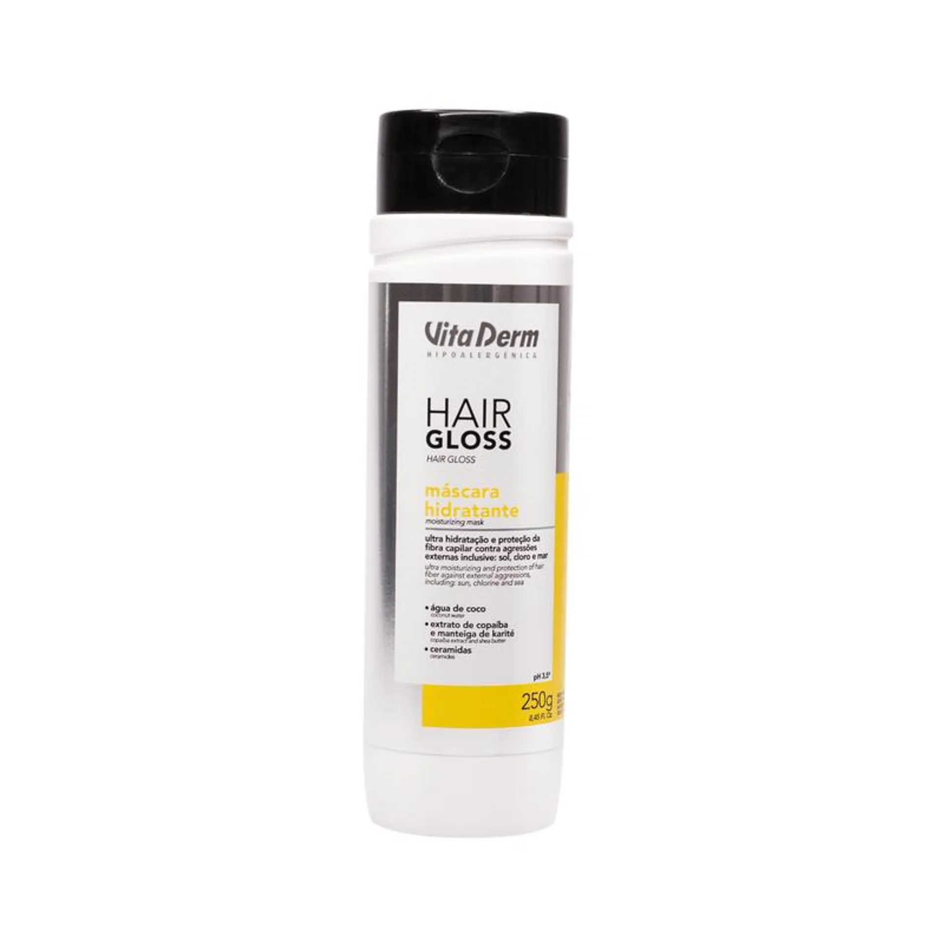 MÁSCARA HAIR GLOSS 250G