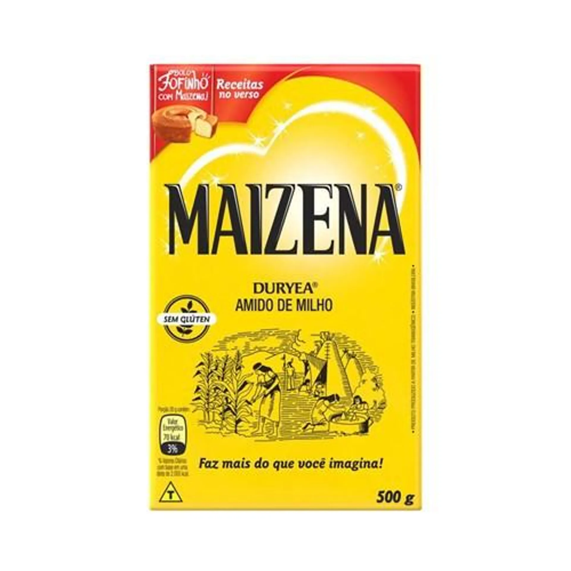 Amido de Milho Maizena Duryea Caixa 500g