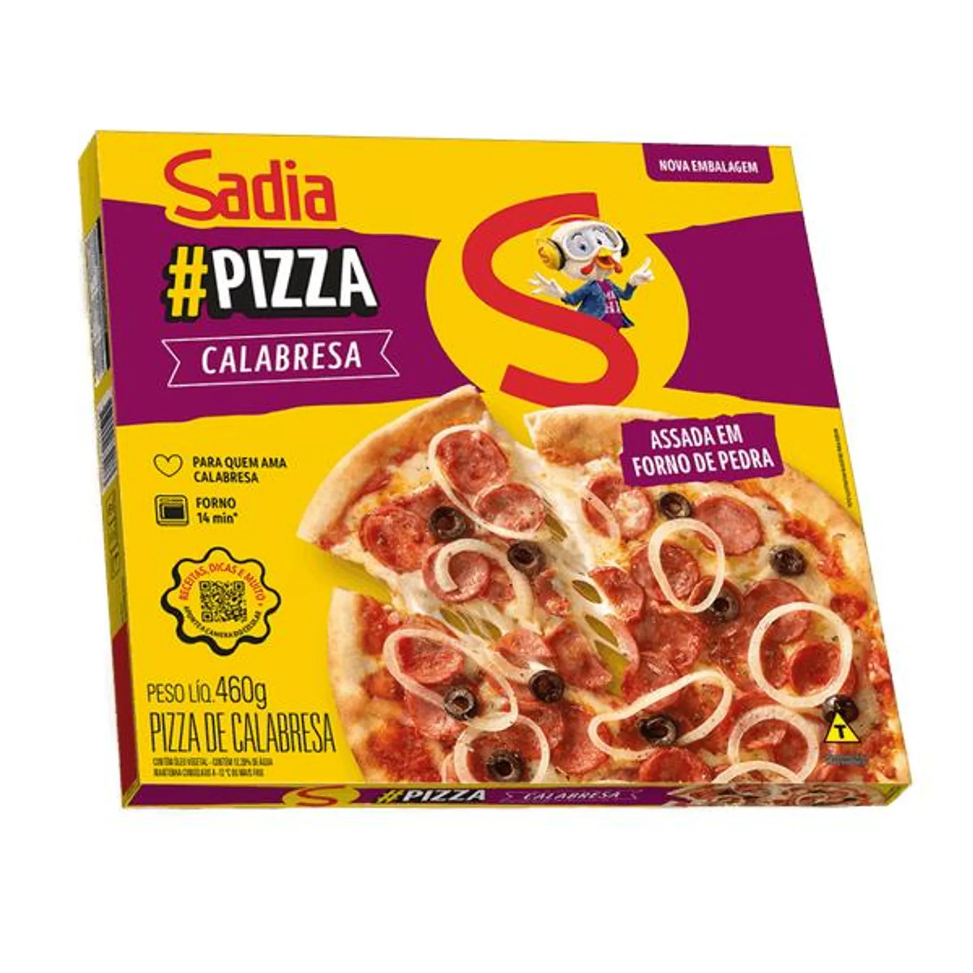 Pizza Sadia de Calabresa 460g