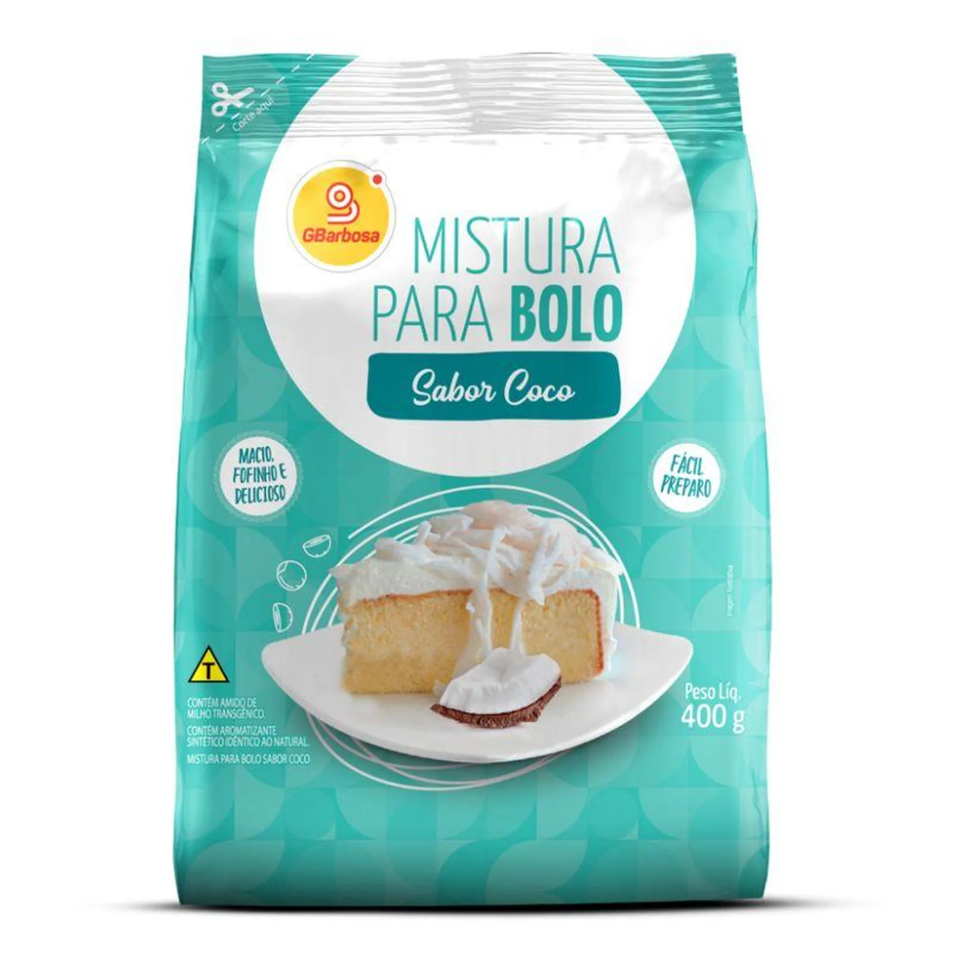 Mistrura p/ Bolo GBarbosa Coco 400g