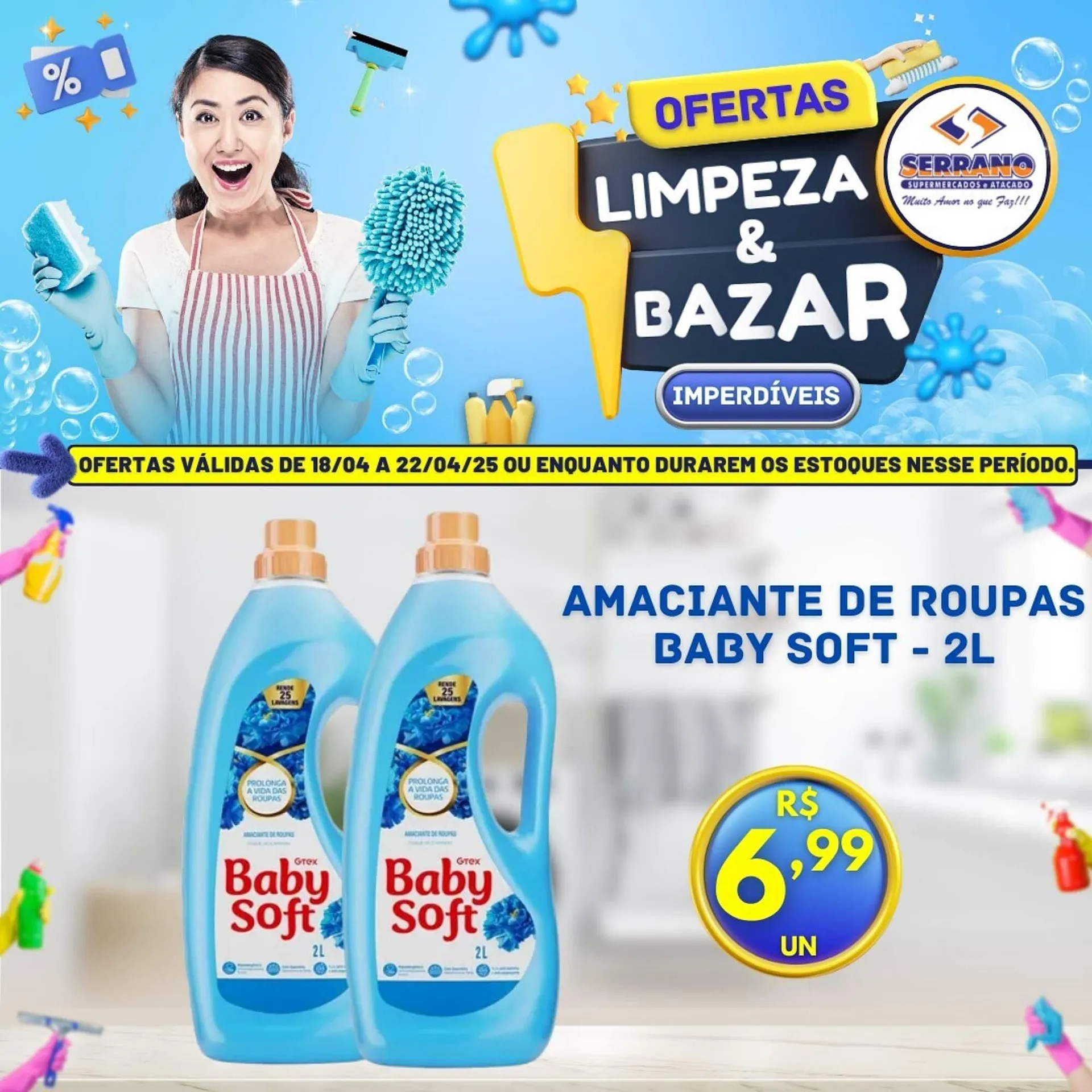 Encarte de Catálogo Serrano Supermercado 21 de abril até 22 de abril 2025 - Pagina 4