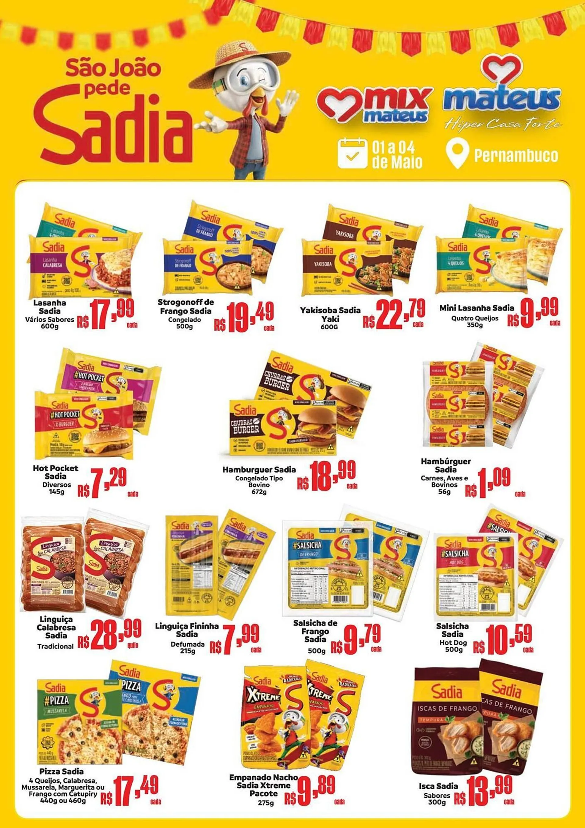 Encarte de Catálogo Supermercados Mateus 30 de abril até 4 de maio 2025 - Pagina 1