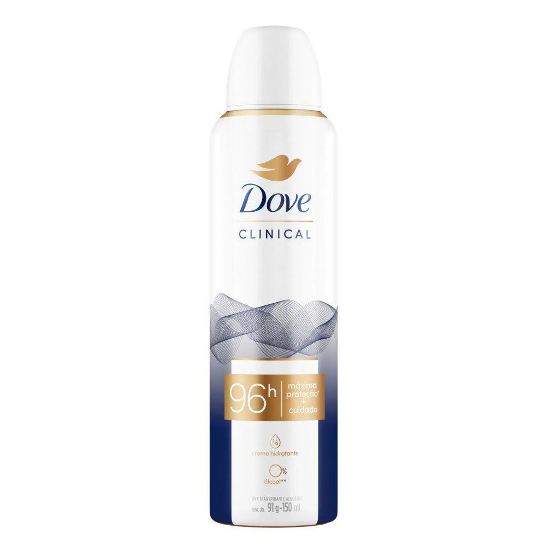 Desodorante Antitranspirante Aerosol Dove Clinical Original Clean 150ml