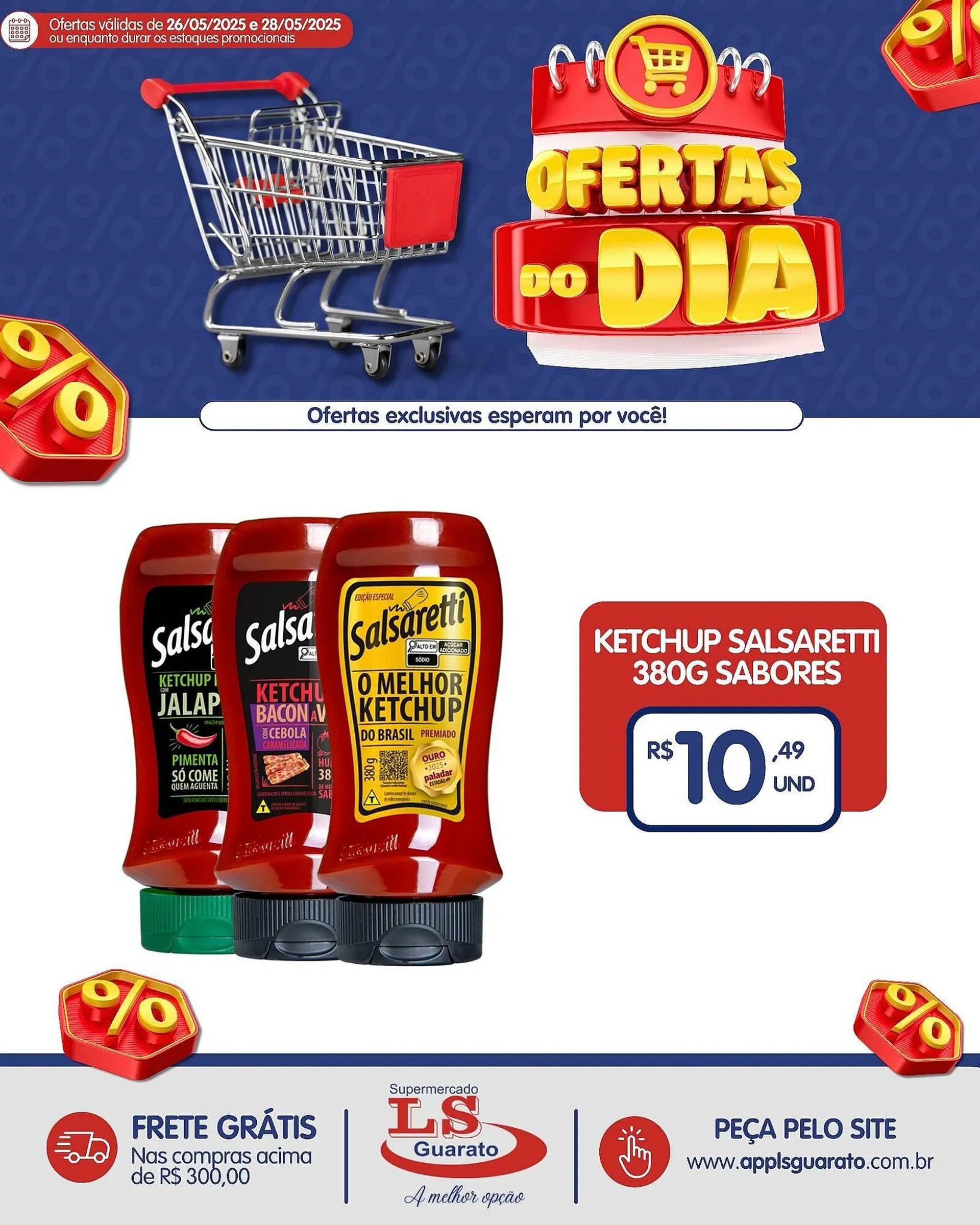 Encarte de Catálogo Supermercado LS Guarato 27 de maio até 28 de maio 2025 - Pagina 2