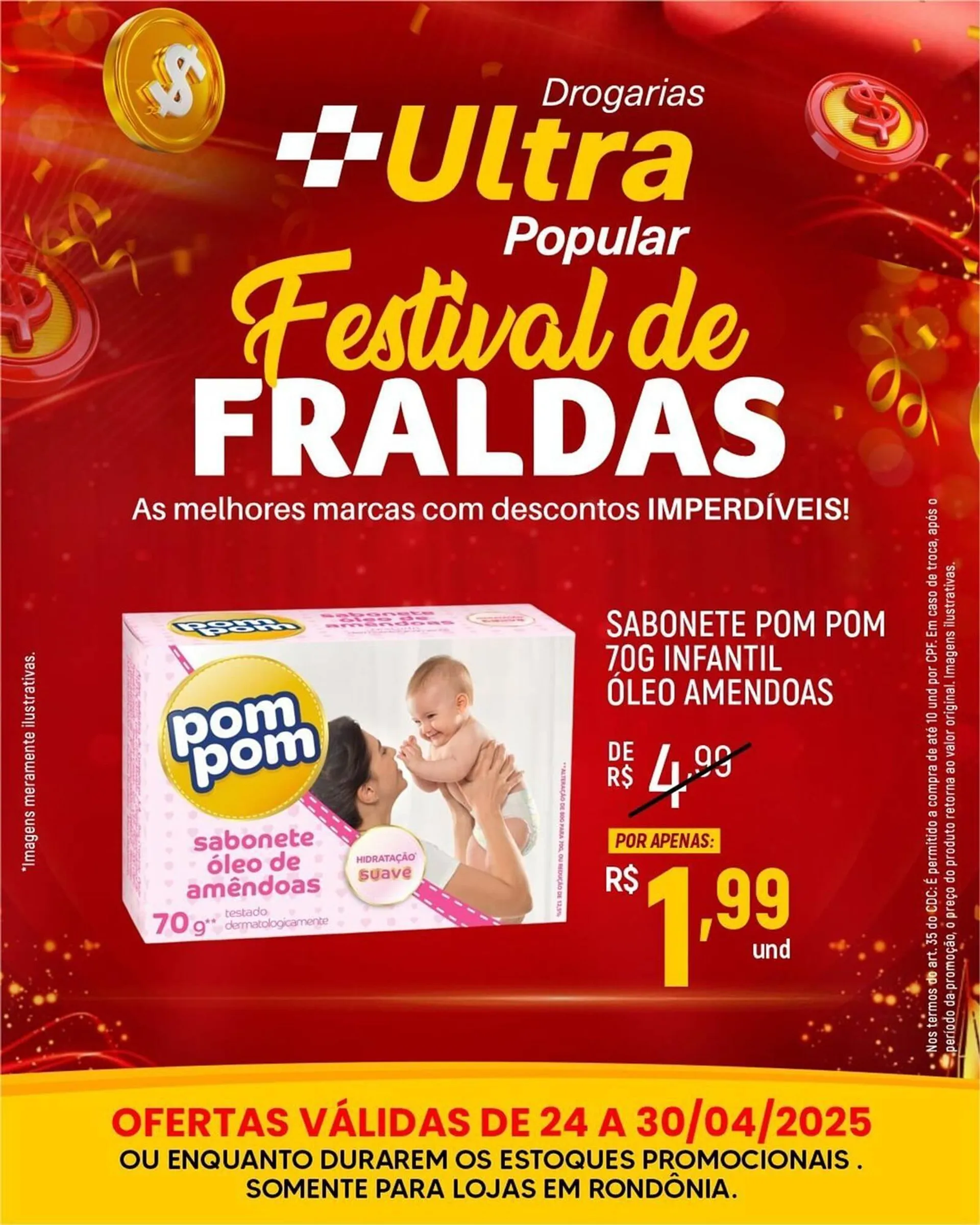 Encarte de Catálogo Drogarias Ultra Popular 24 de abril até 30 de abril 2025 - Pagina 7