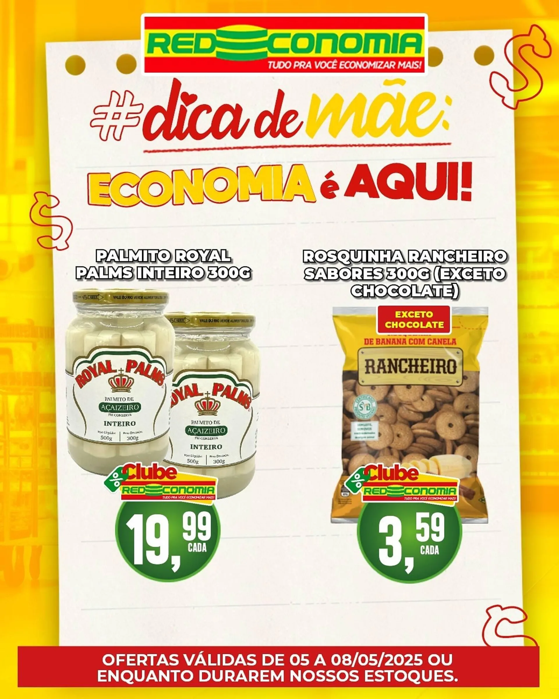 Encarte de Catálogo Rede Economia 5 de maio até 8 de maio 2025 - Pagina 1