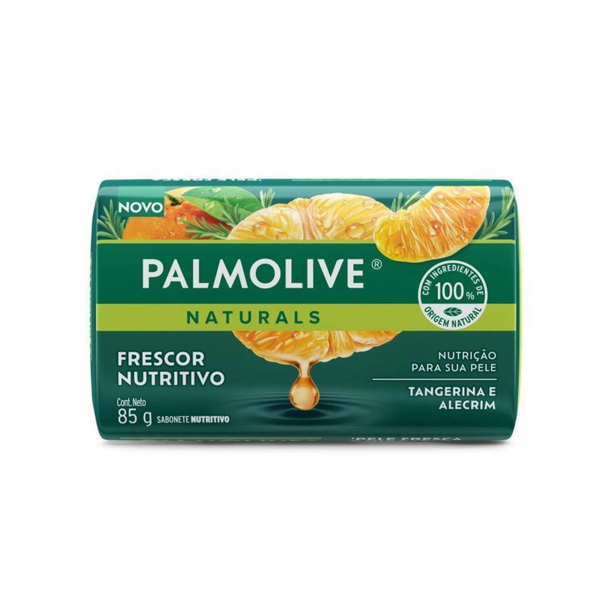 Sabonete Palmolive Naturals Frescor Nutritivo Tangerina e Alecrim 85g