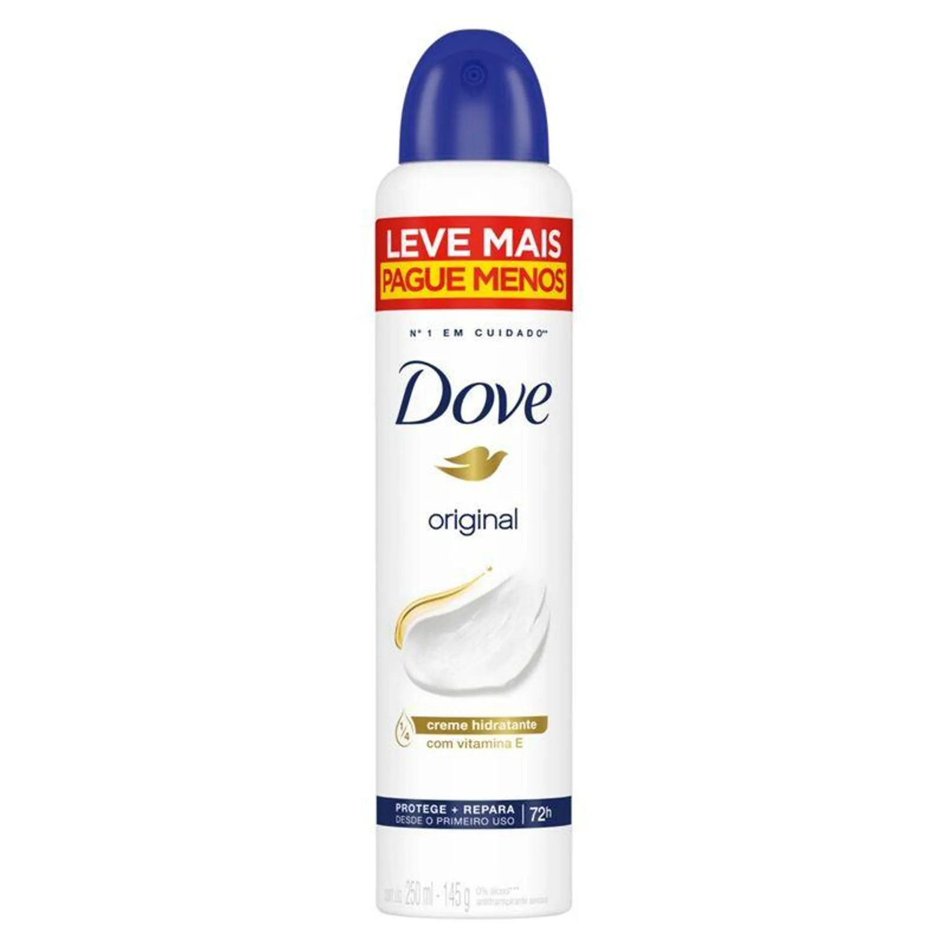 Desodorante Aerosol Dove 250ml Fem Original Lv Mais Pg Menos