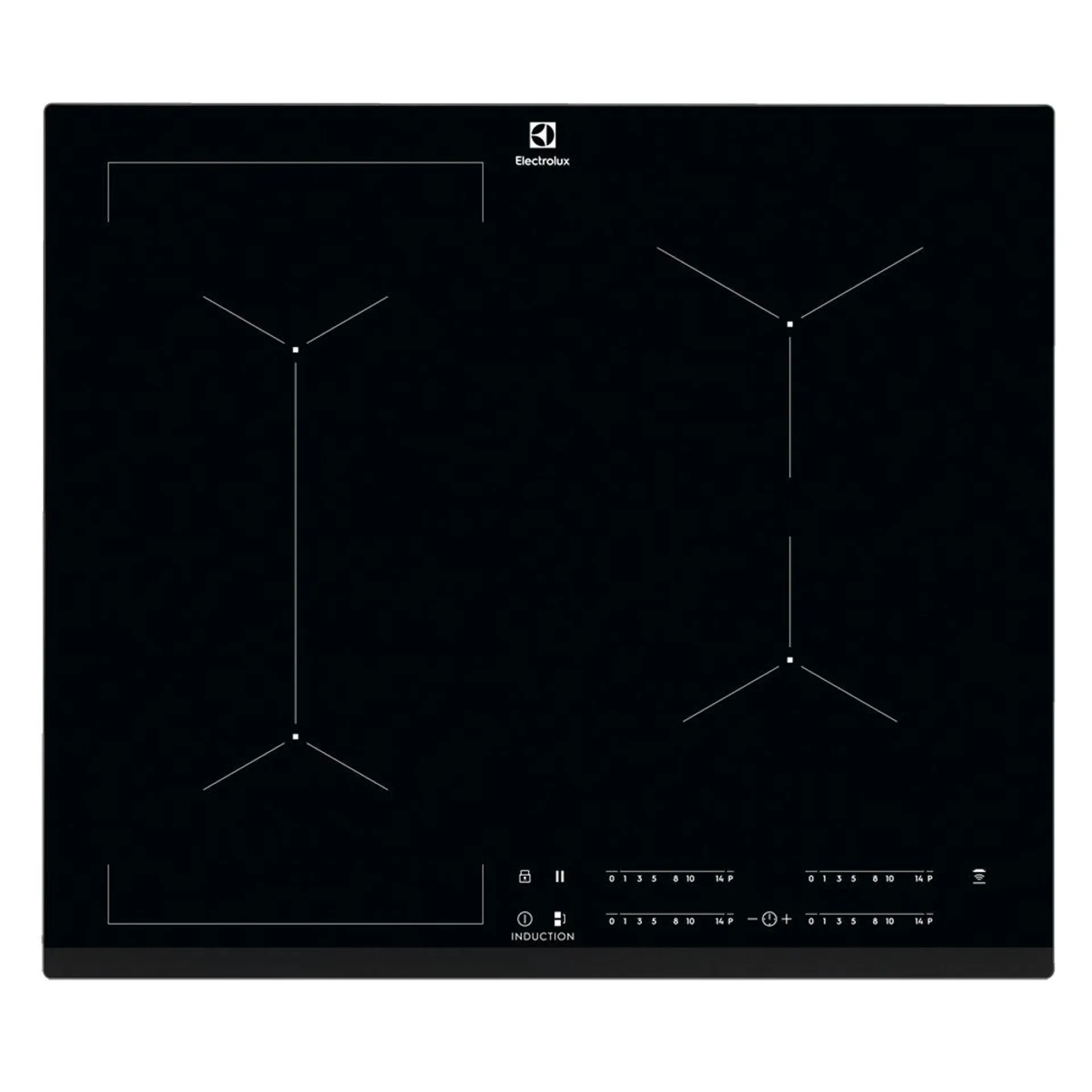 Cooktop 4 Bocas de Indução Electrolux Experience com Unicook e Timer (IE60P)