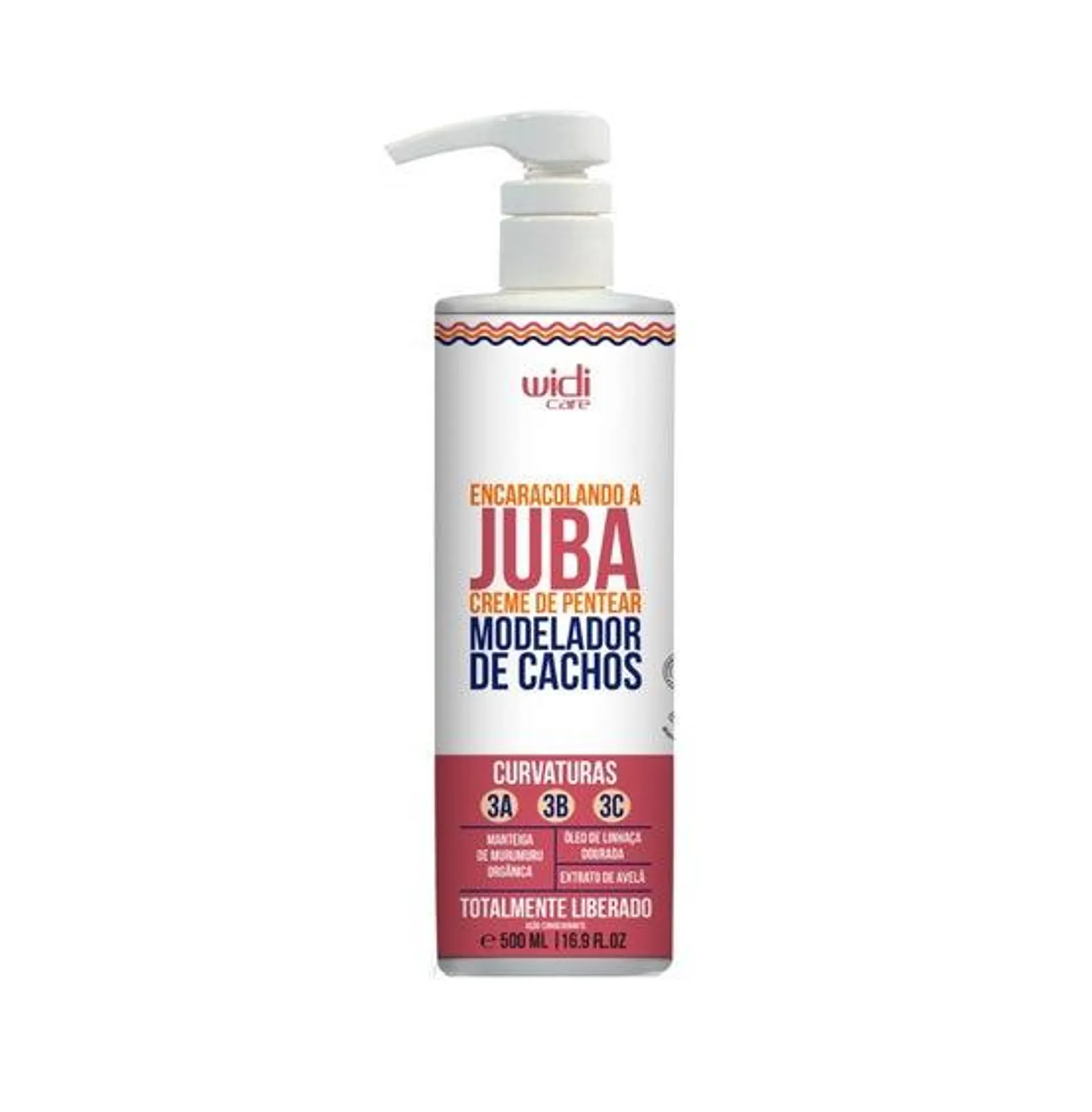 Creme Para Pentear Widi Care Encaracolando A Juba 500ml