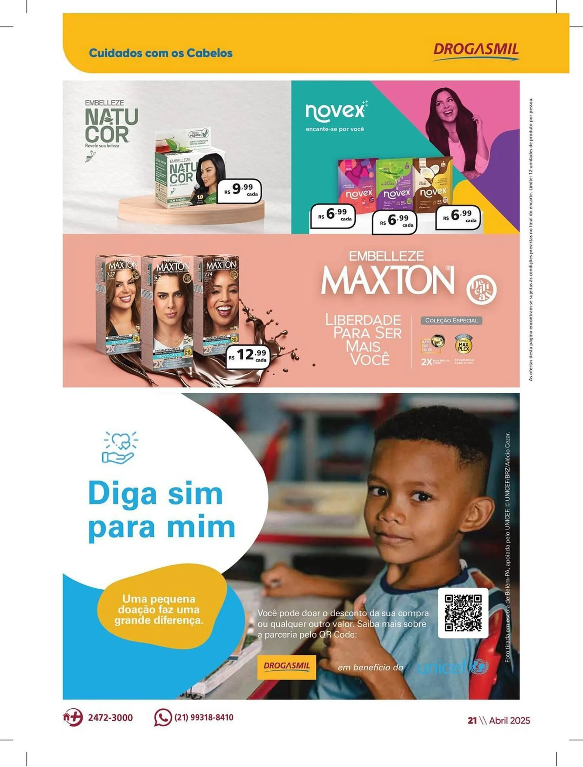 Encarte de Catálogo Drogasmil 9 de abril até 1 de maio 2025 - Pagina 21