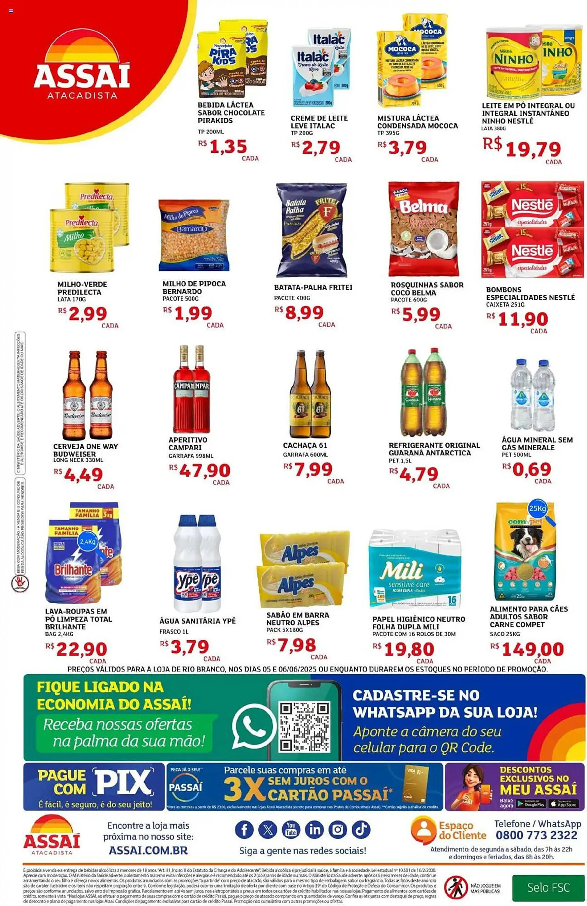 Encarte de Catálogo Assaí Atacadista 5 de junho até 7 de junho 2025 - Pagina 2