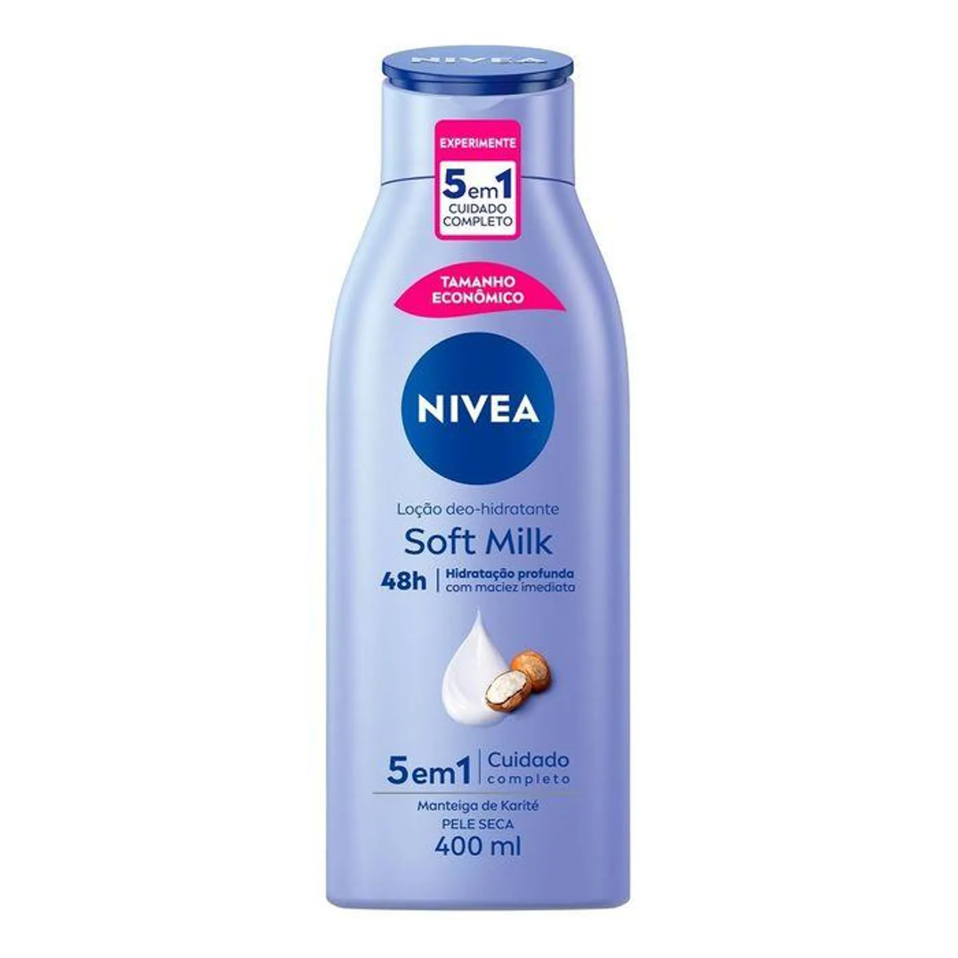 Hidratante Nivea Soft Milk 400ml