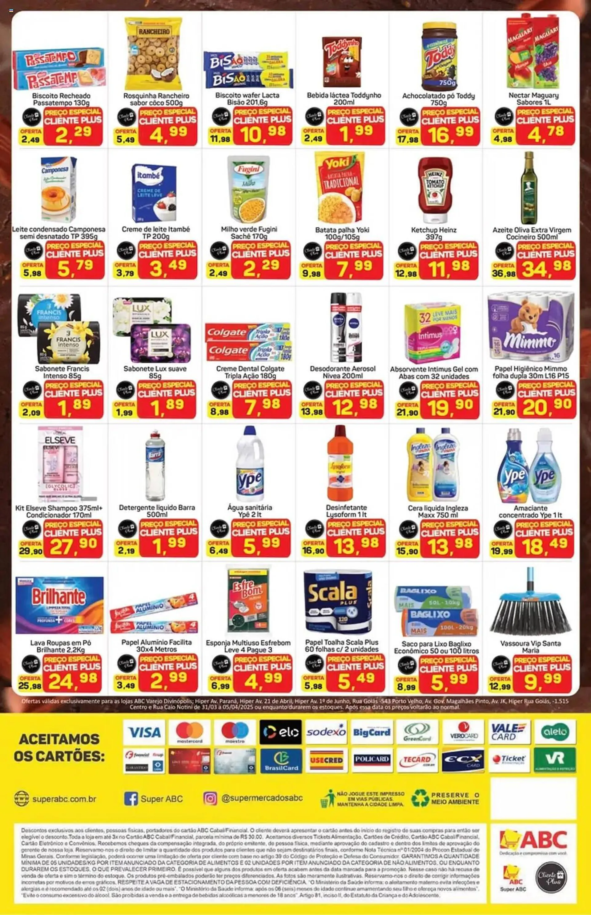 Encarte de Catálogo Supermercados ABC 31 de março até 5 de abril 2025 - Pagina 2