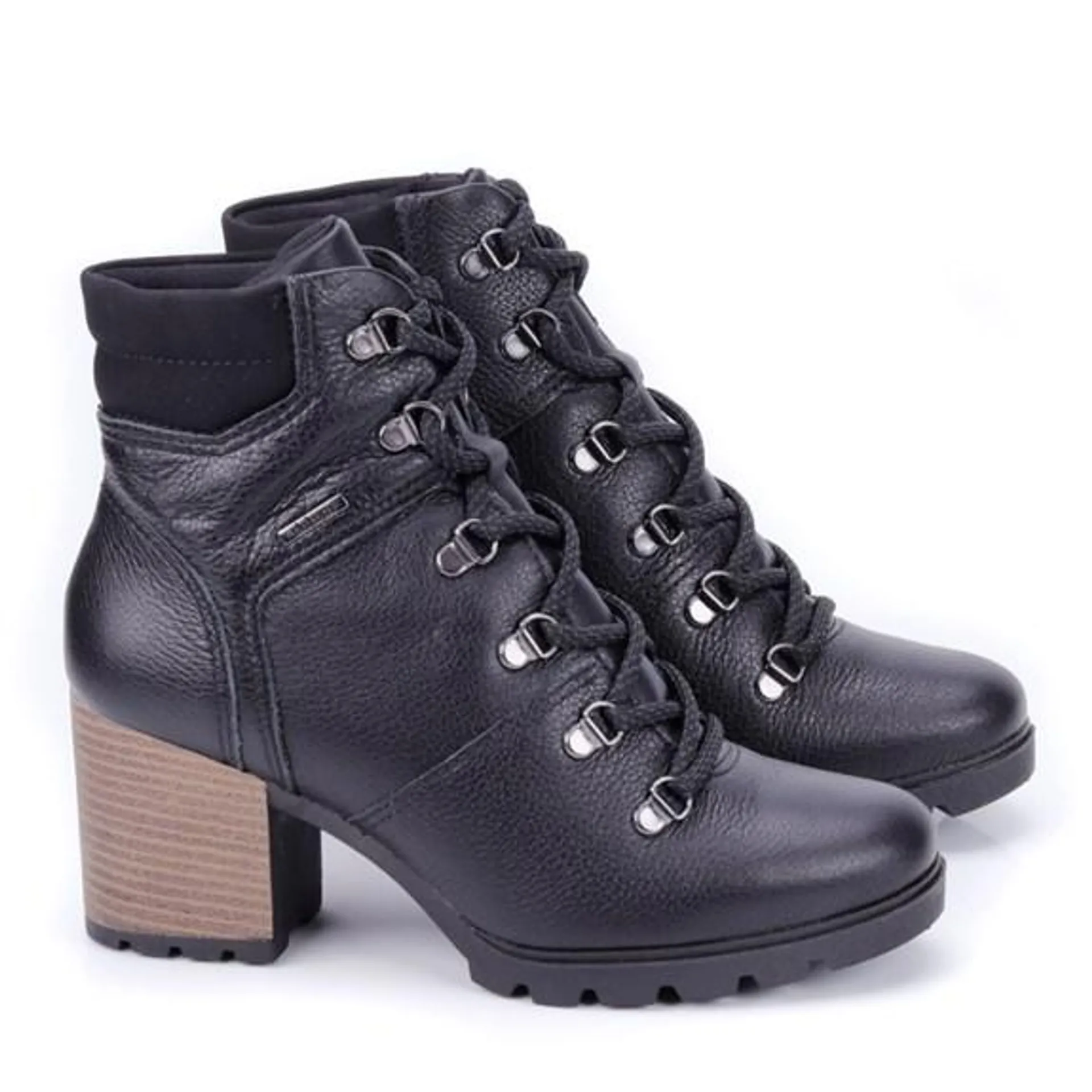 Bota Coturno Dakota Feminino Salto - PRETO