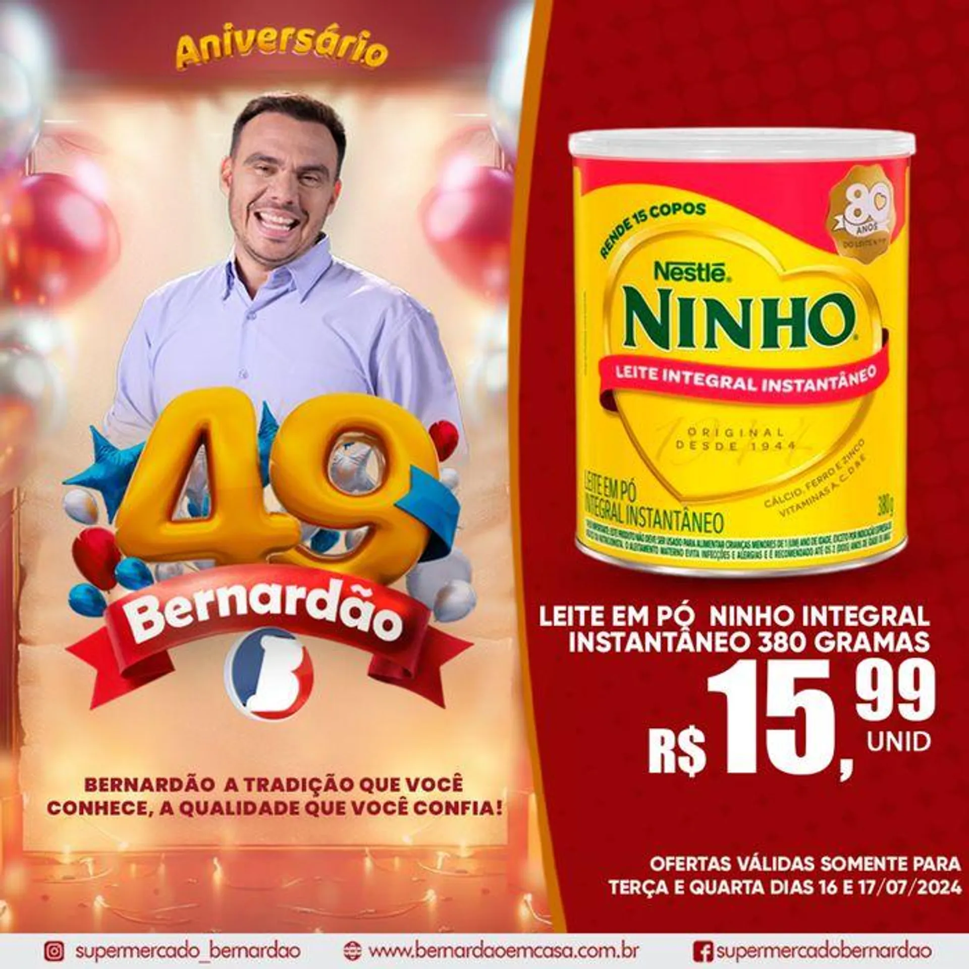 Oferta Supermercado Bernardão - 1