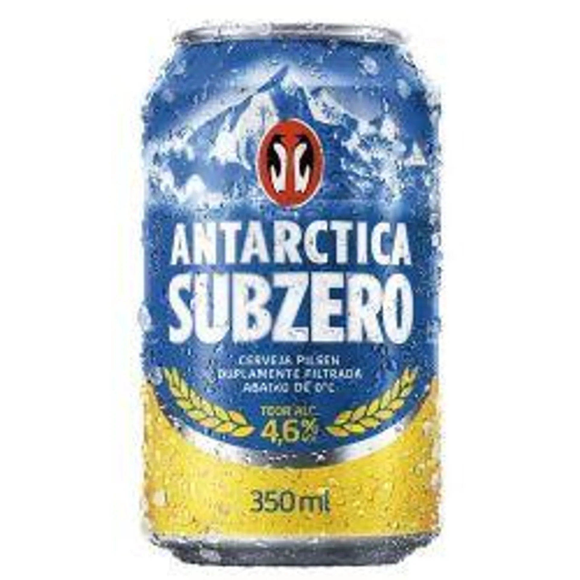 Cerveja Antarctica Sub Zero, Pilsen, 350ml, Lata