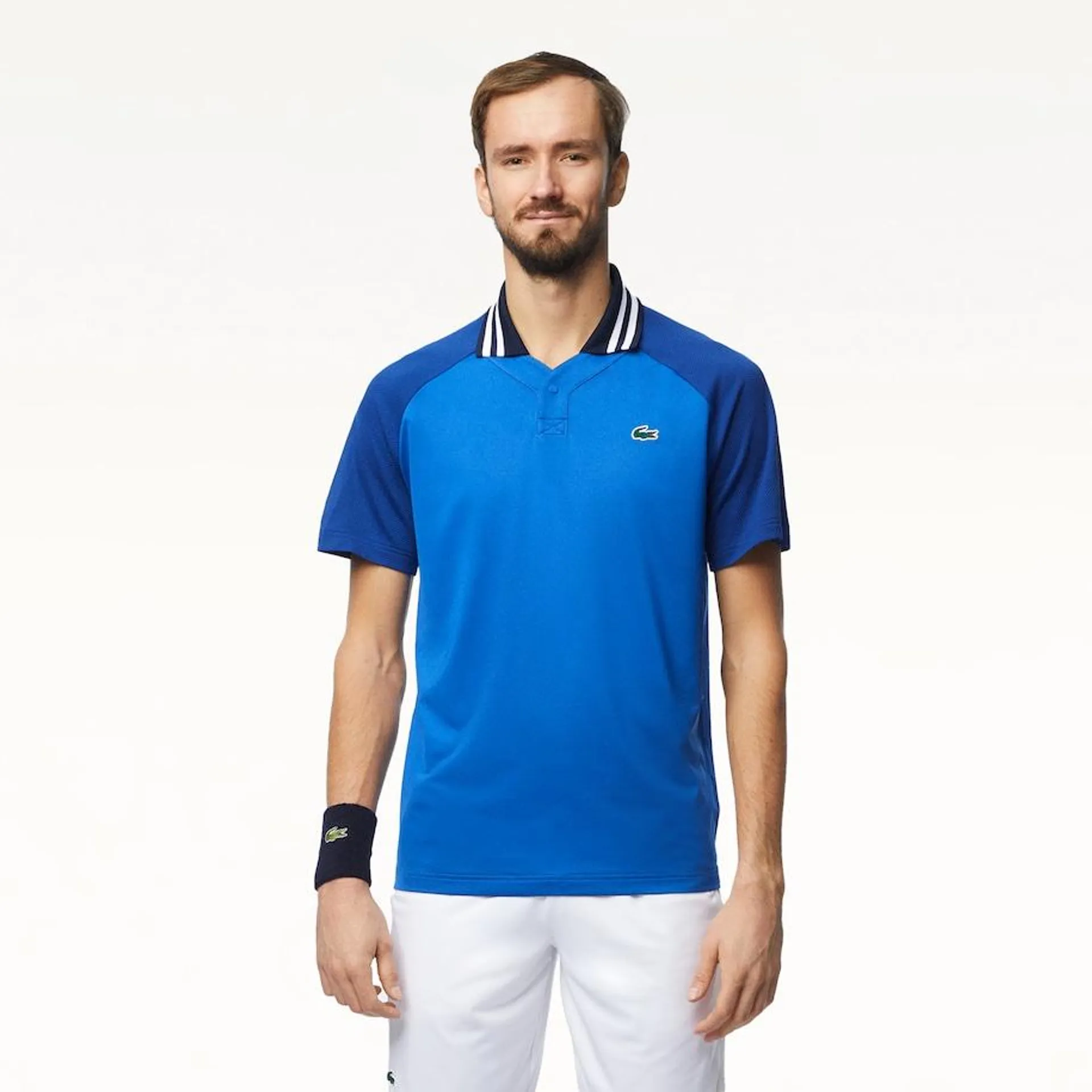 Camisa Polo Lacoste x Daniil Medvedev Ultra-Dry para Tênis