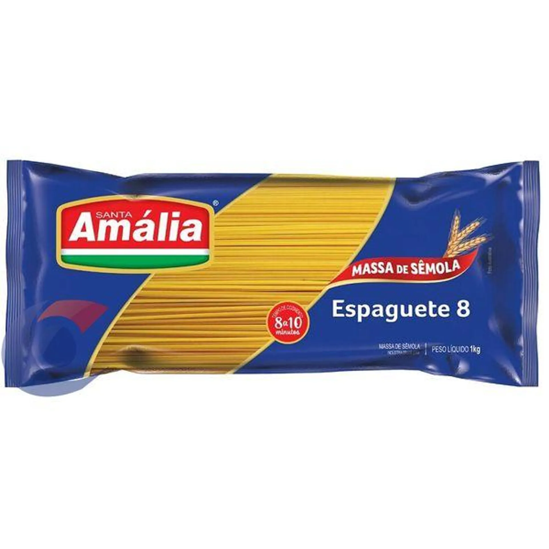 Massa Com Sêmola Santa Amália Espaguete 1kg