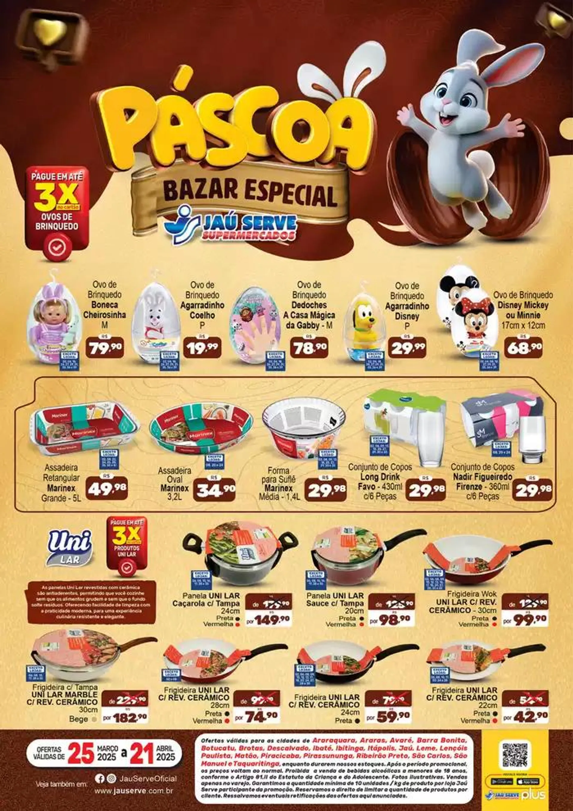 Encarte de Páscoa Bazar Especial 3 de abril até 21 de abril 2025 - Pagina 1