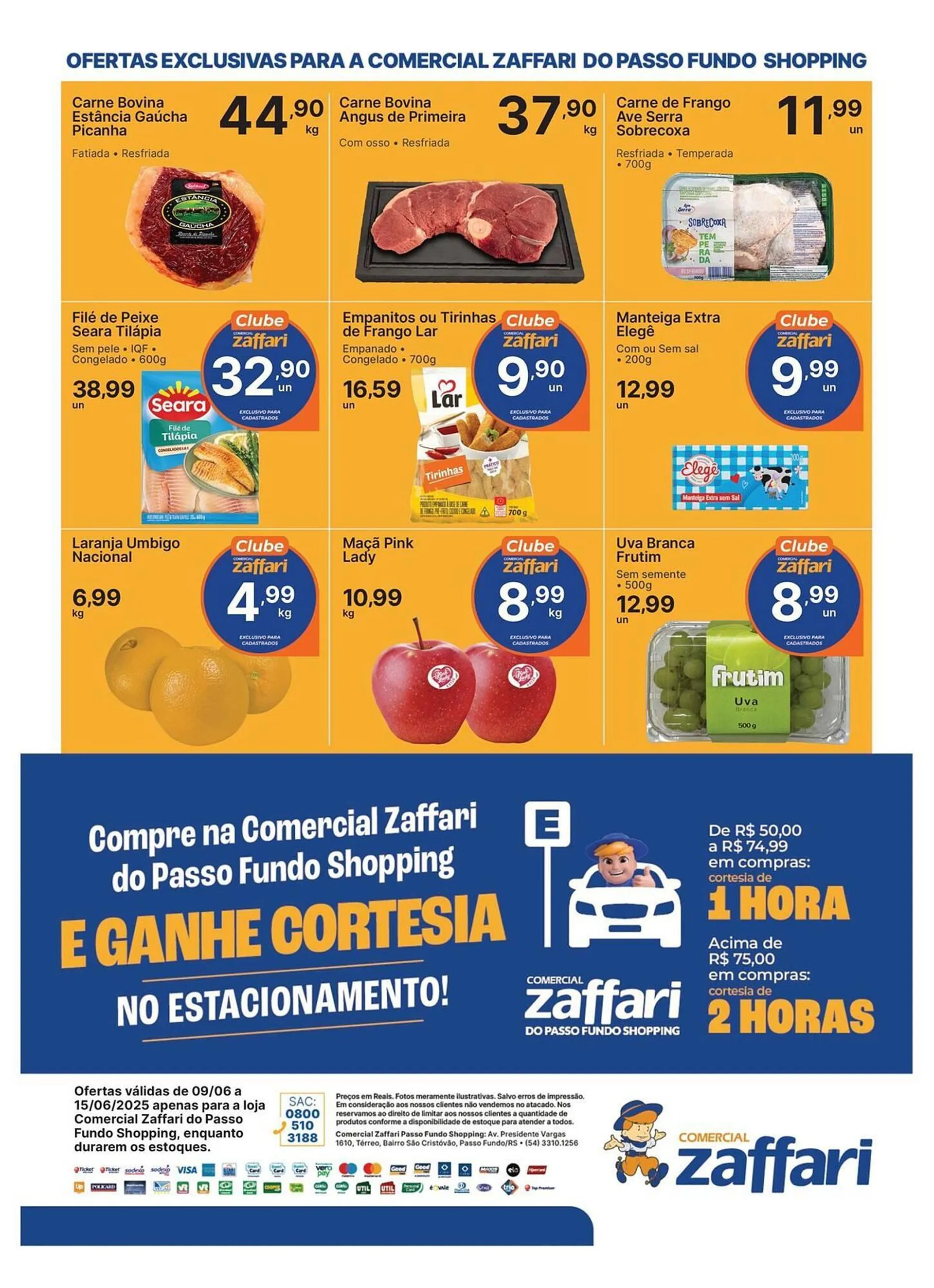 Encarte de Catálogo Comercial Zaffari 9 de junho até 15 de junho 2025 - Pagina 2