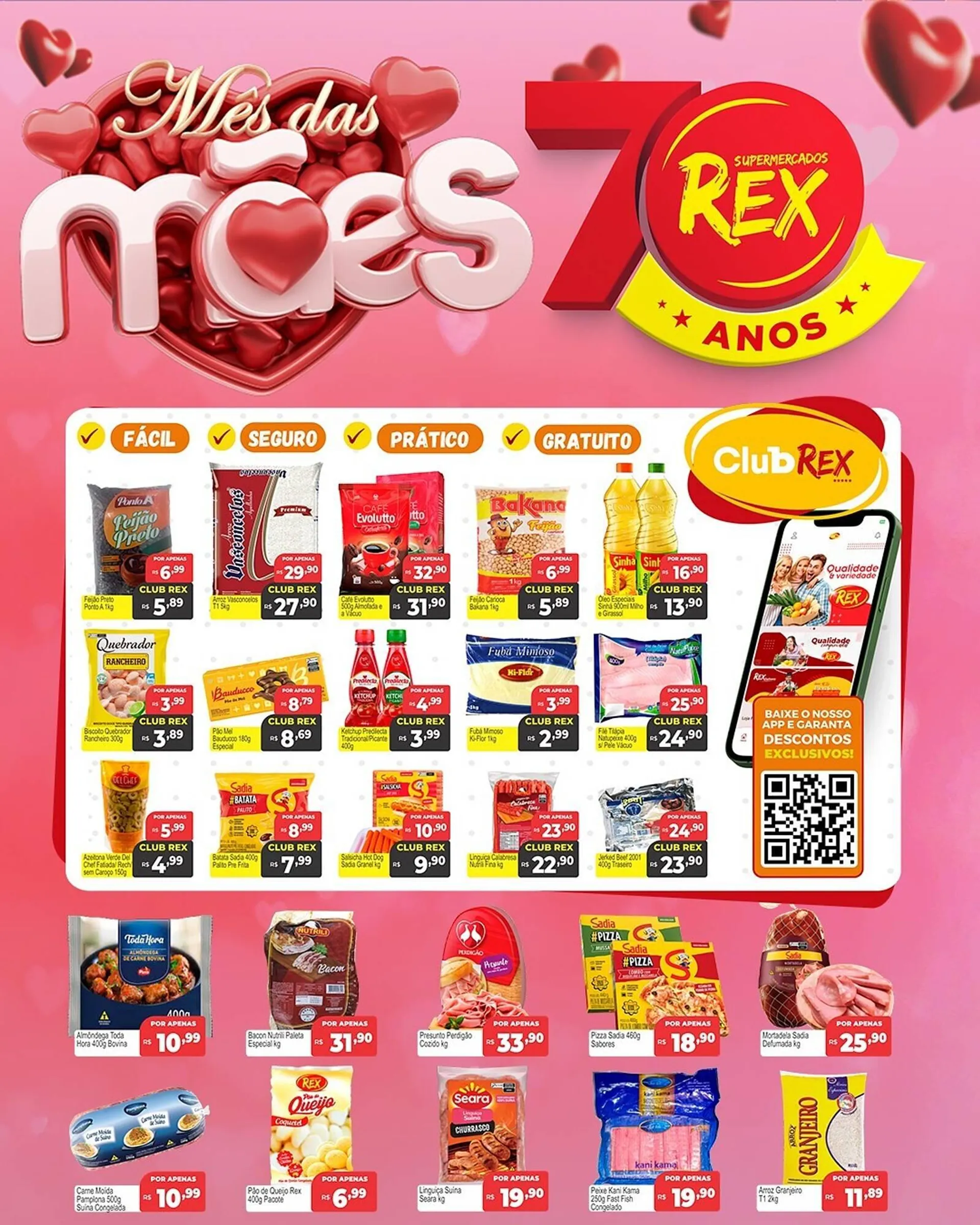 Encarte de Catálogo Supermercados Rex 1 de maio até 14 de maio 2025 - Pagina 1