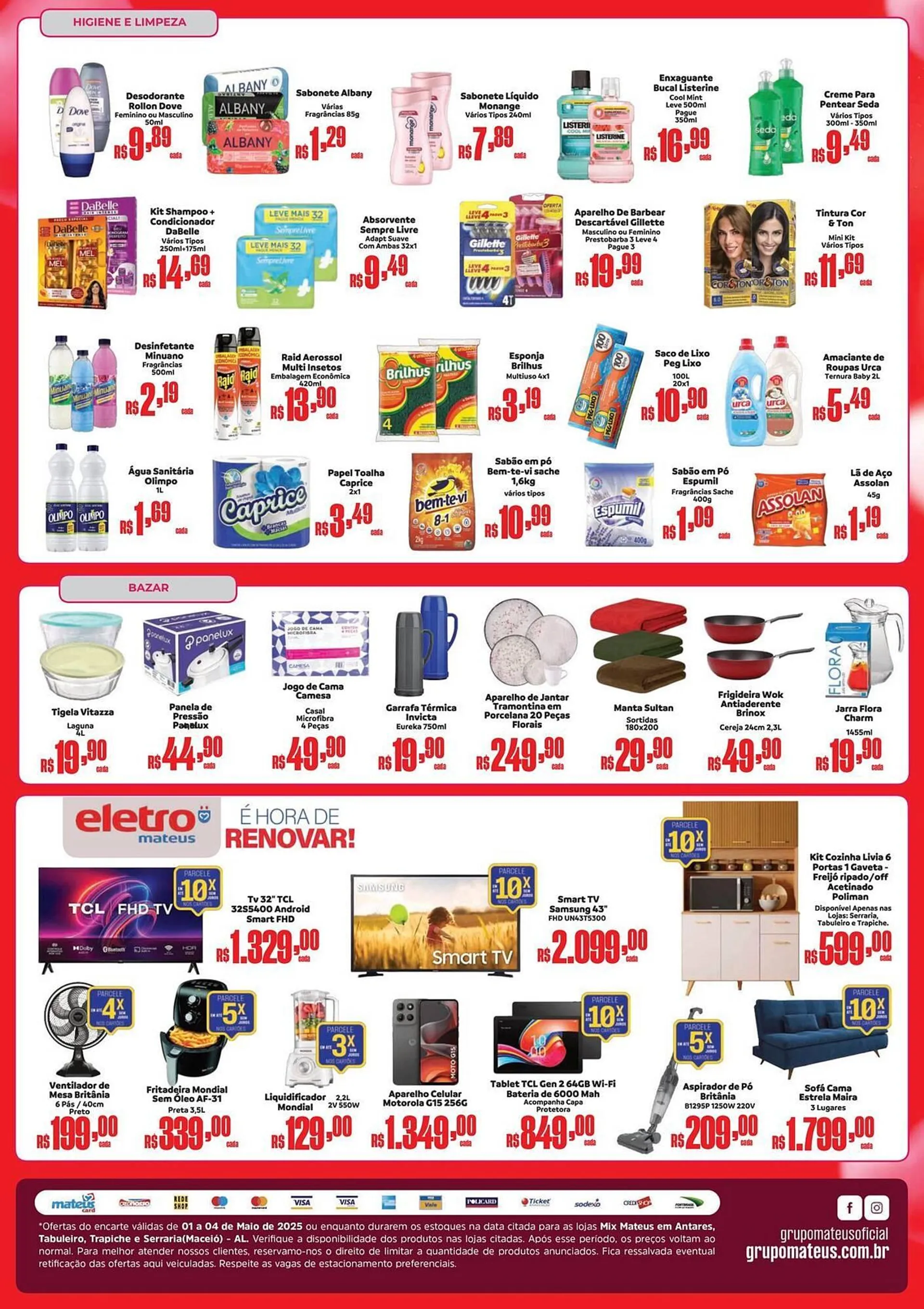 Encarte de Catálogo Supermercados Mateus 4 de maio até 4 de maio 2025 - Pagina 4