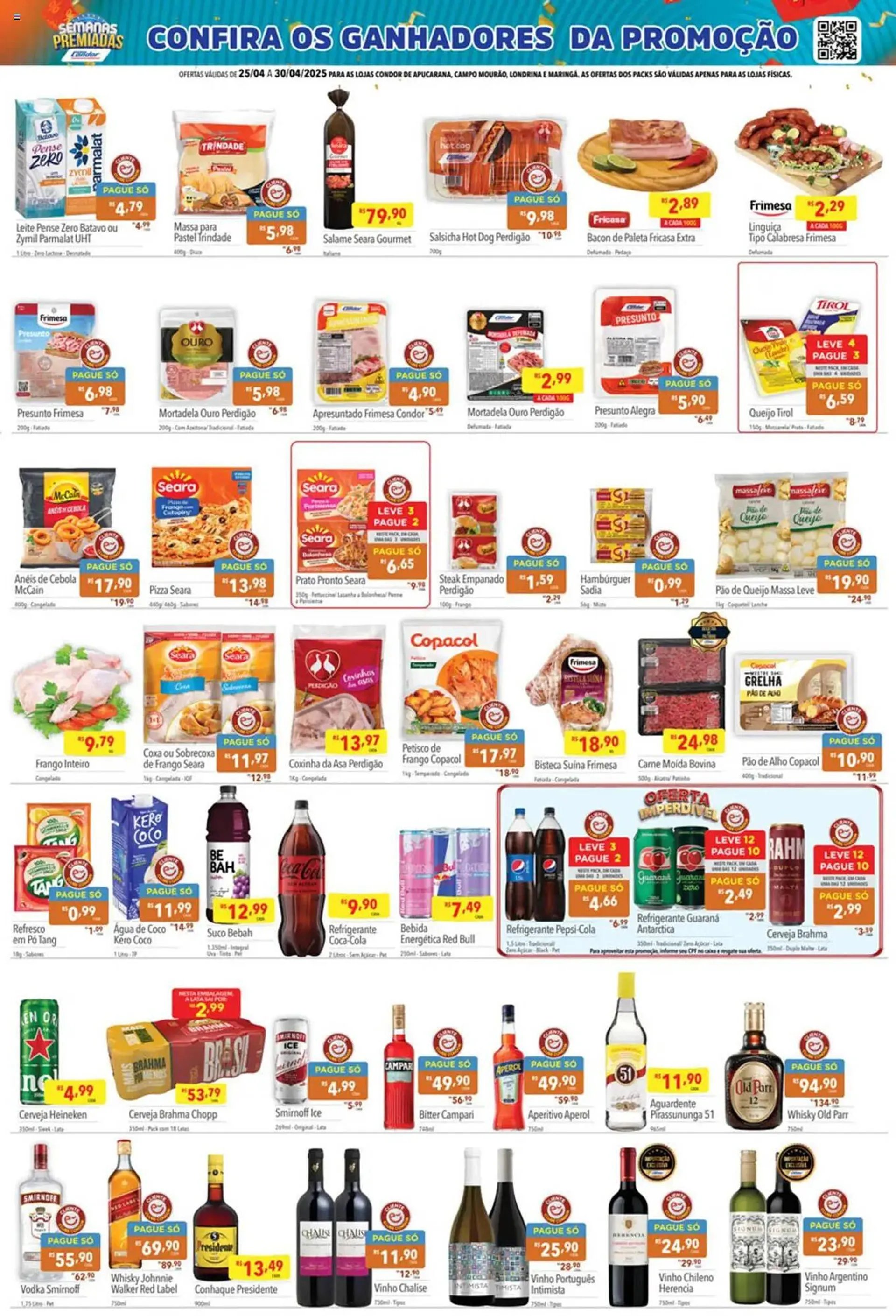 Encarte de Catálogo Supermercados Condor 25 de abril até 30 de abril 2025 - Pagina 3