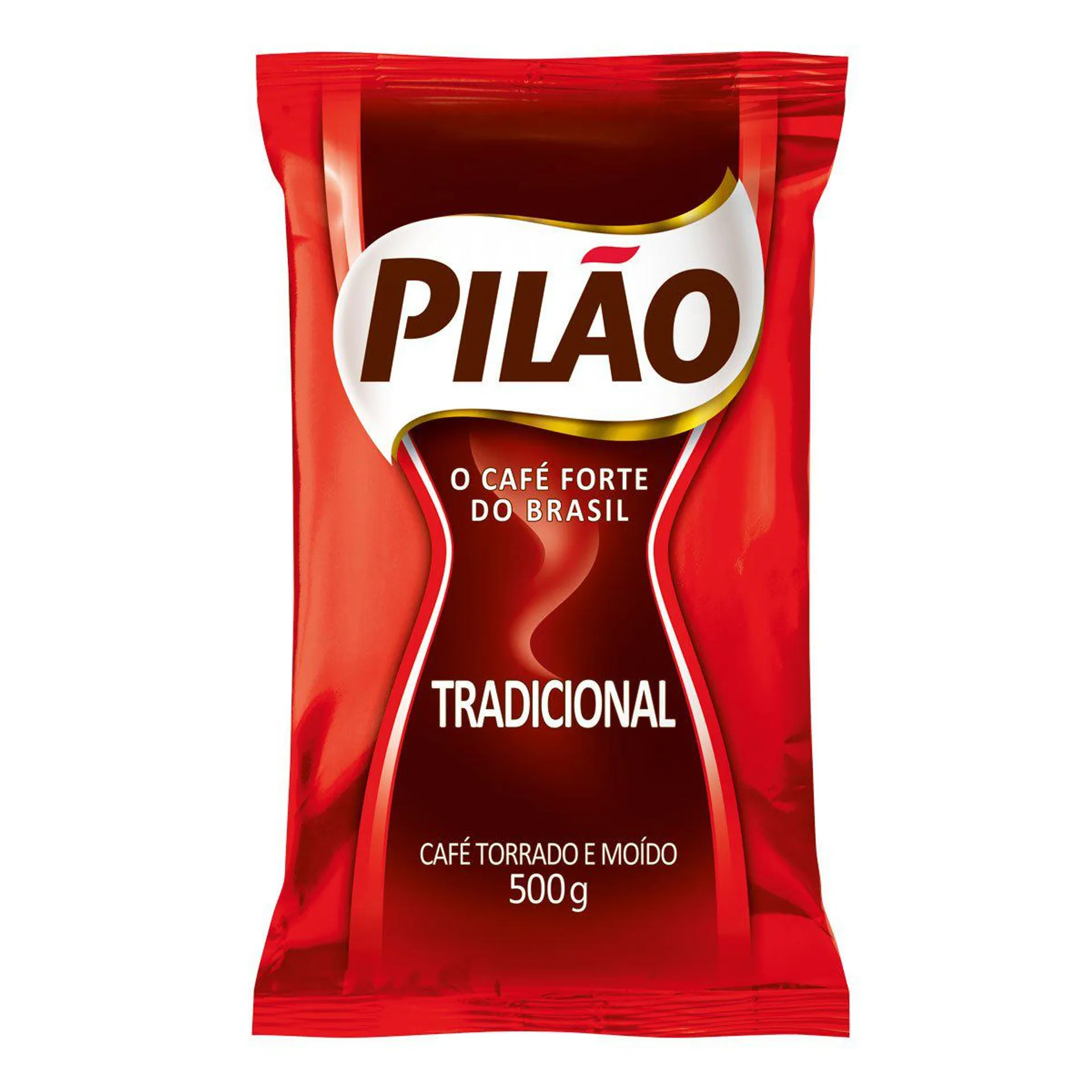 Café Pilão Torrado E Moído Tradicional Almofada 500g