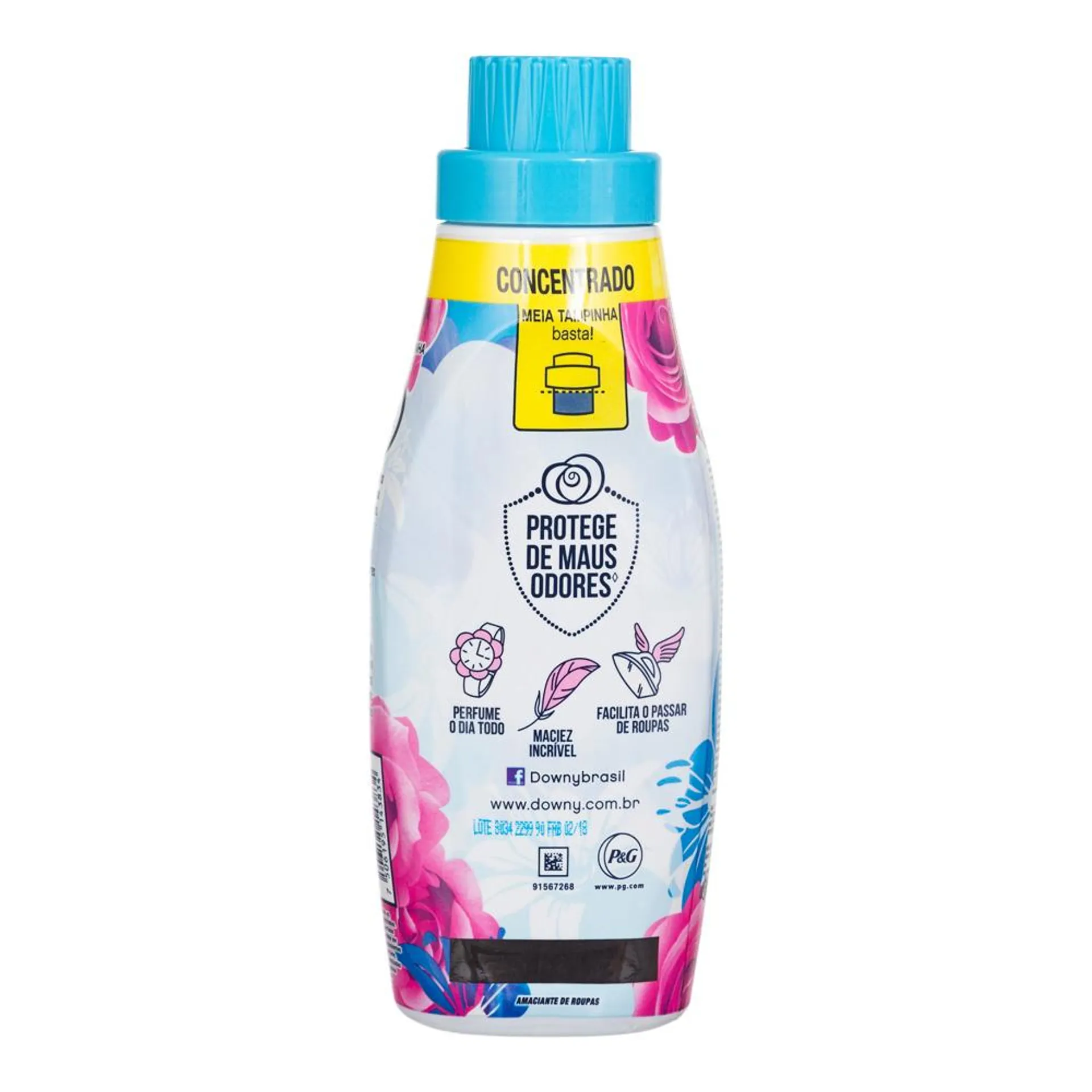 Amaciante De Roupa Concentrado Downy Brisa De Verão - 500ml