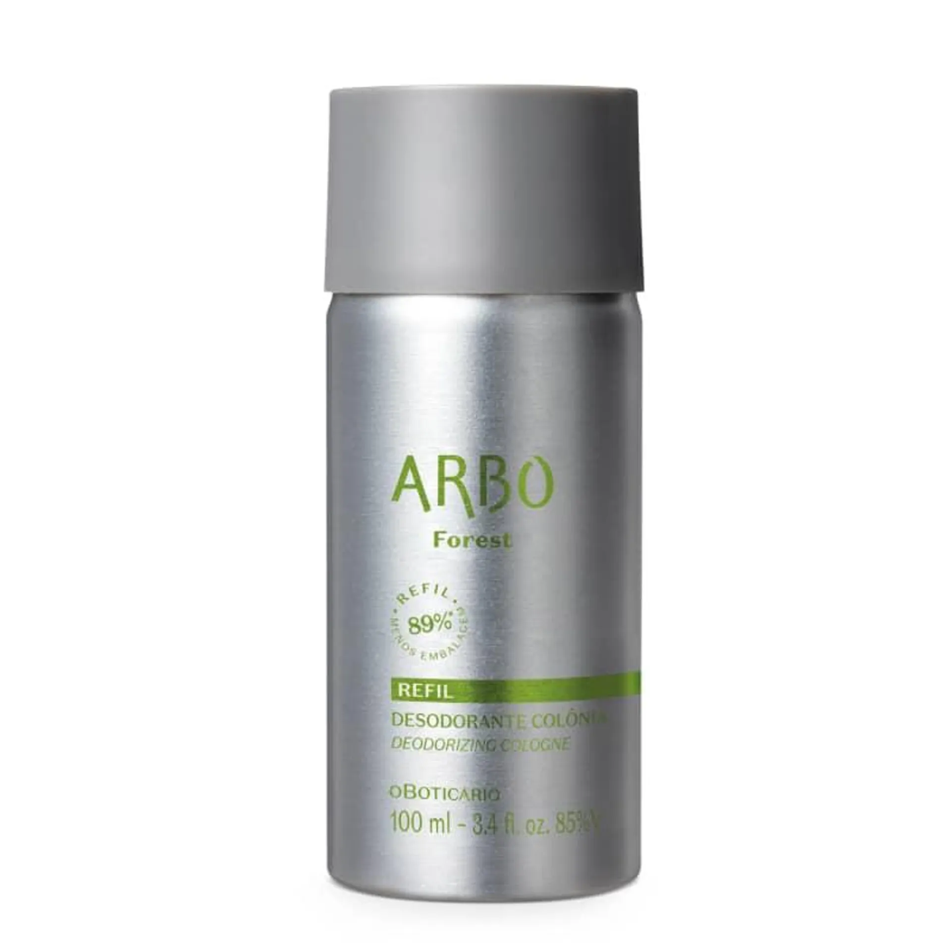 Refil Arbo Forest Desodorante Colônia 100ml