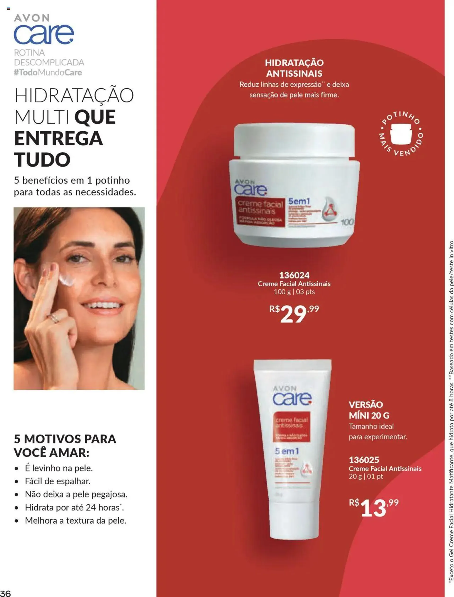 Encarte de Avon - Campanha 07 3 de abril até 1 de maio 2025 - Pagina 36