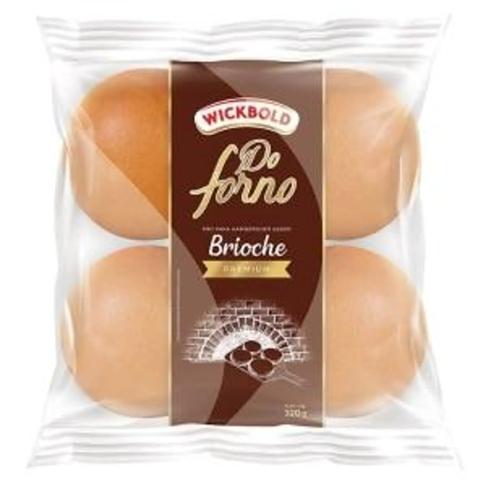 Pão Wickbold Hamburguer Do Forno Brioche 320g