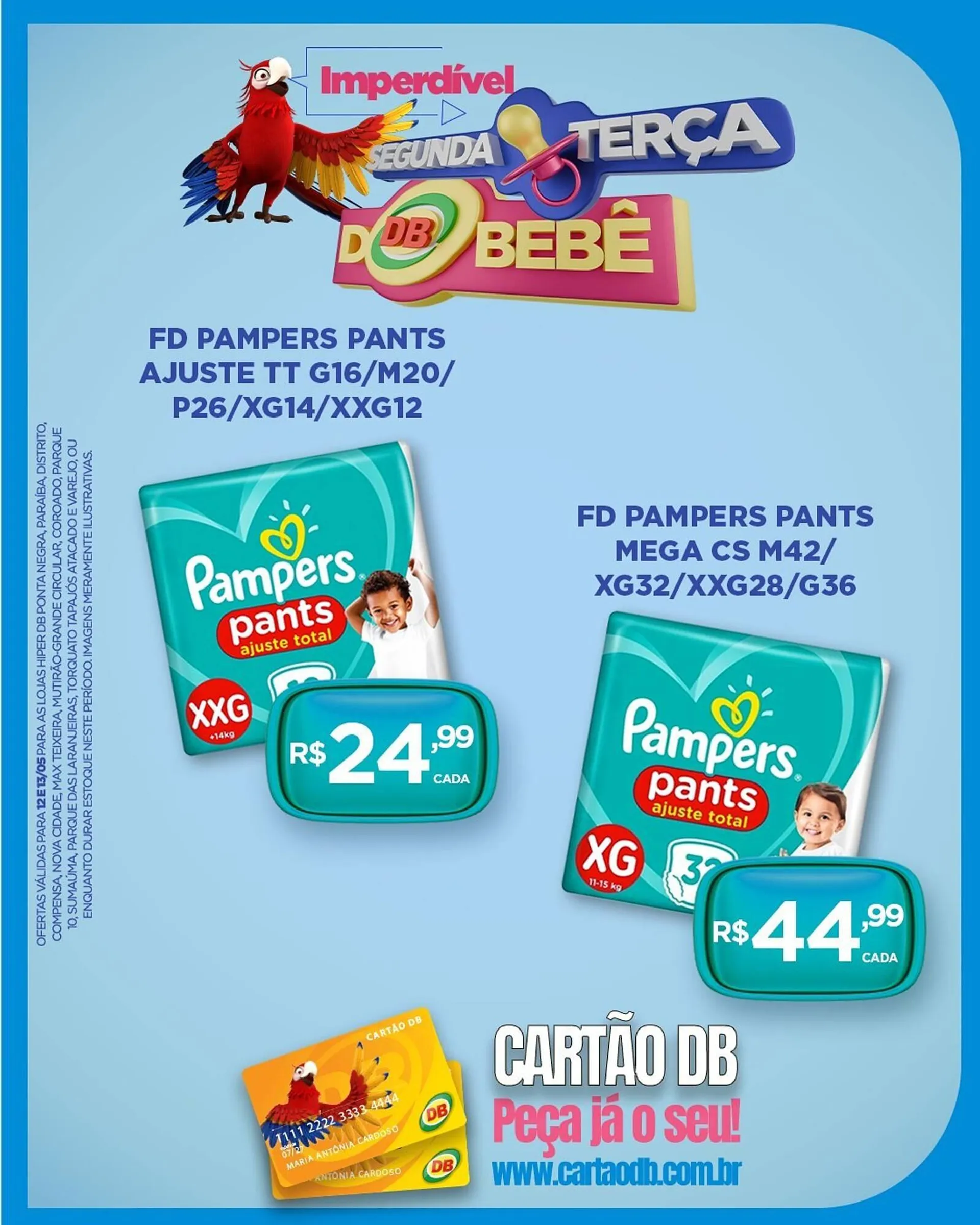 Encarte de Catálogo DB Supermercados 12 de maio até 13 de maio 2025 - Pagina 1