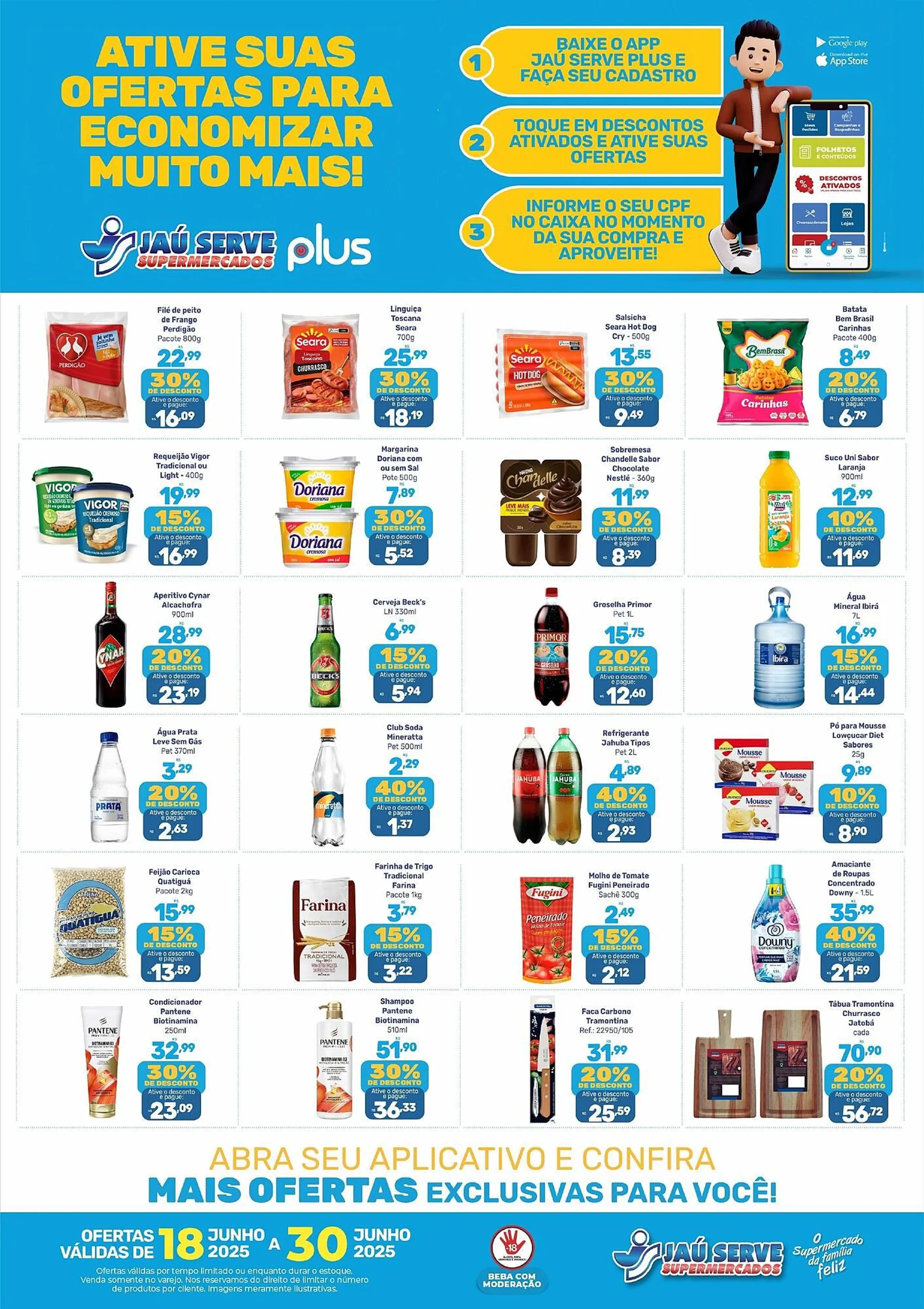 Catálogo Supermercados Jau Serve - 1
