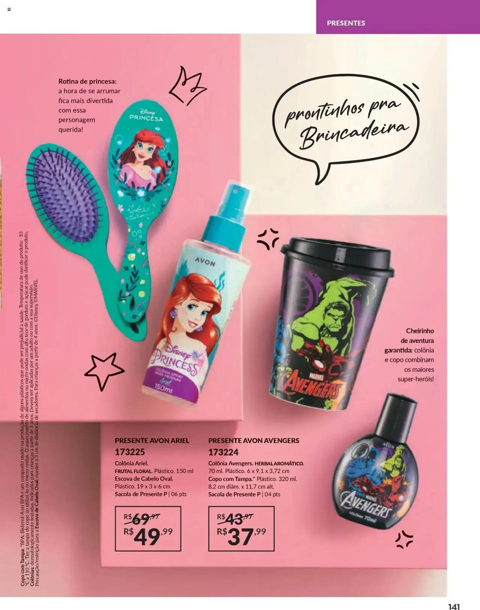 Encarte de Avon - Campanha 07 3 de abril até 1 de maio 2025 - Pagina 141