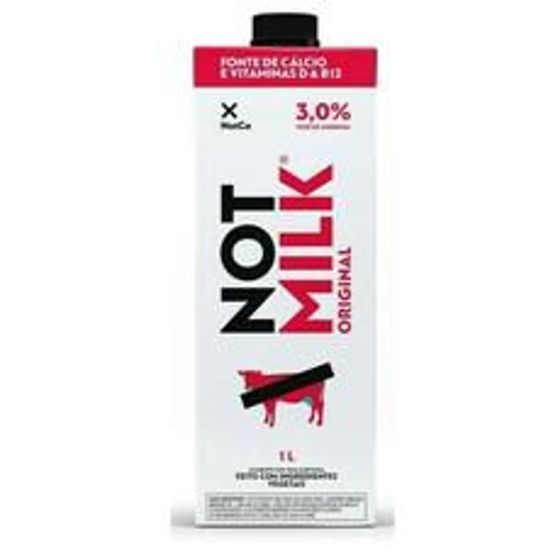 NOT MILK Integral Bebida Vegetal 1 Litros