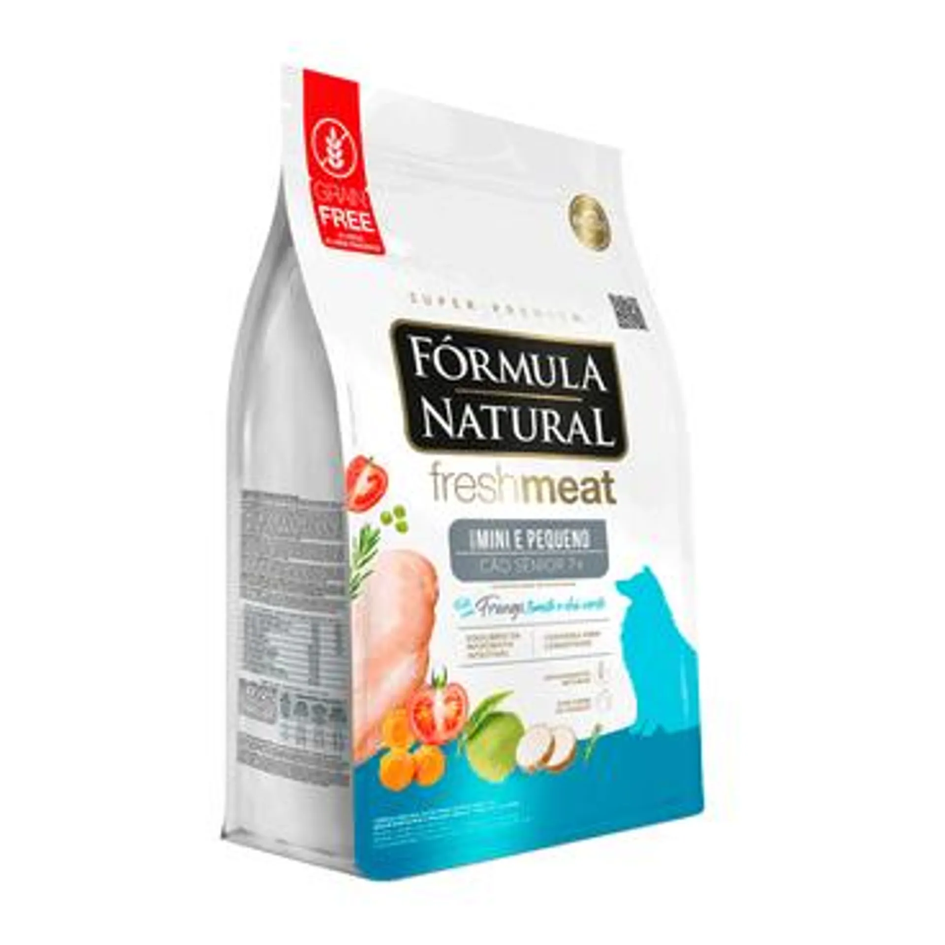 Ração Fórmula Natural Fresh Meat Cães Sênior Mini e Pequeno Frango 1 kg