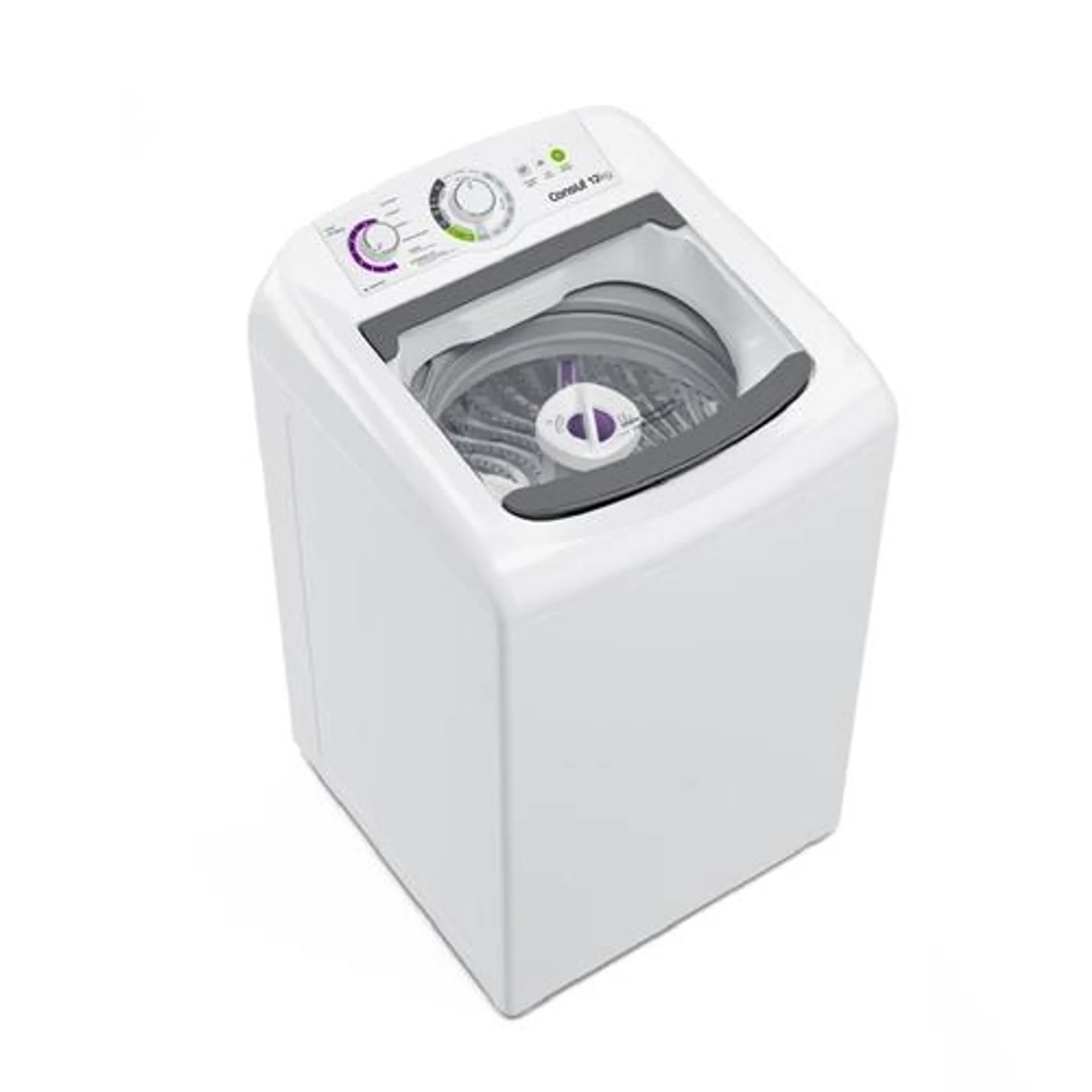 Máquina de Lavar Roupas Consul 12KG Cesto Inox CWH12BB Branco