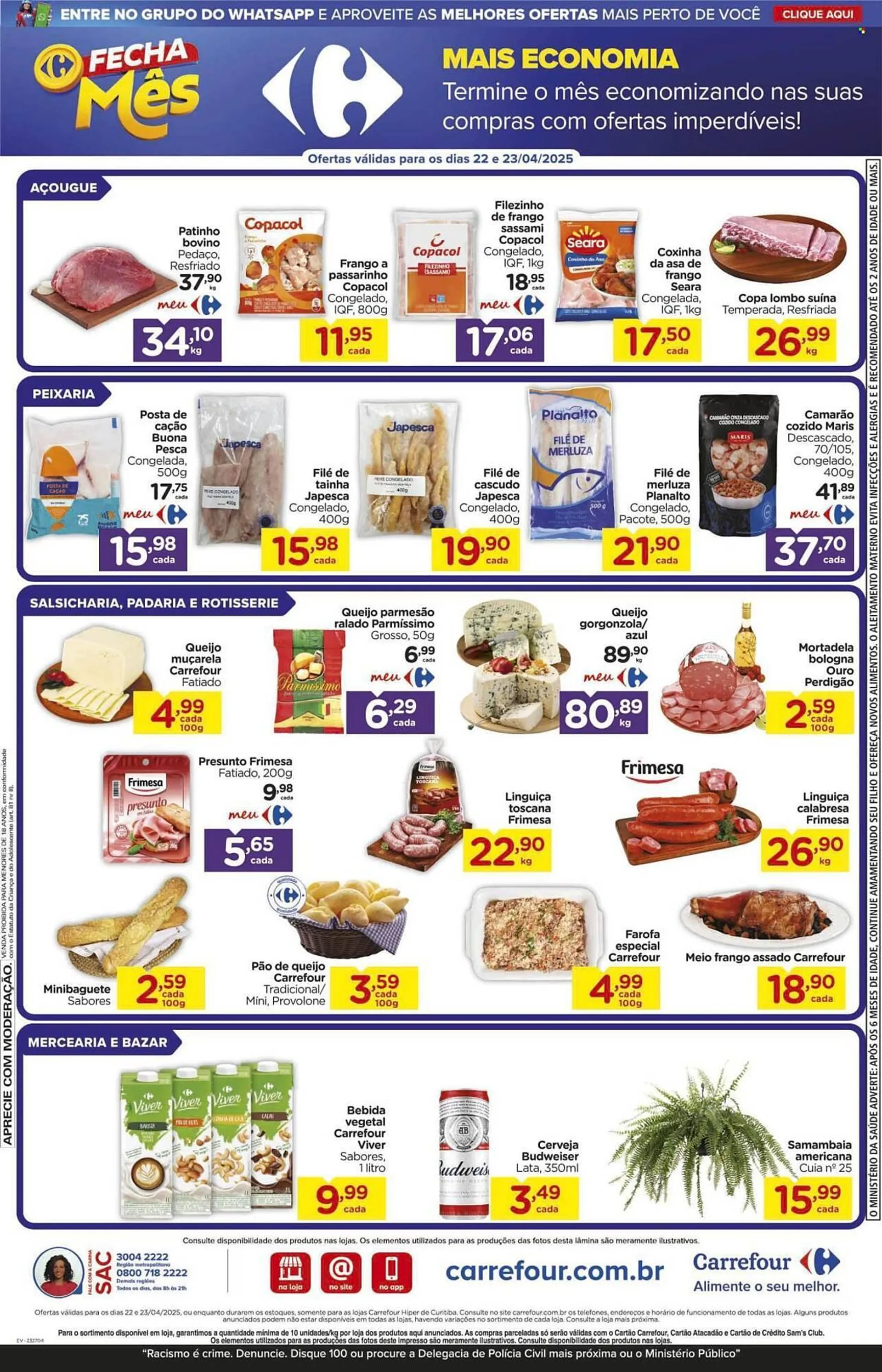 Encarte de Catálogo Carrefour 22 de abril até 23 de abril 2025 - Pagina 2