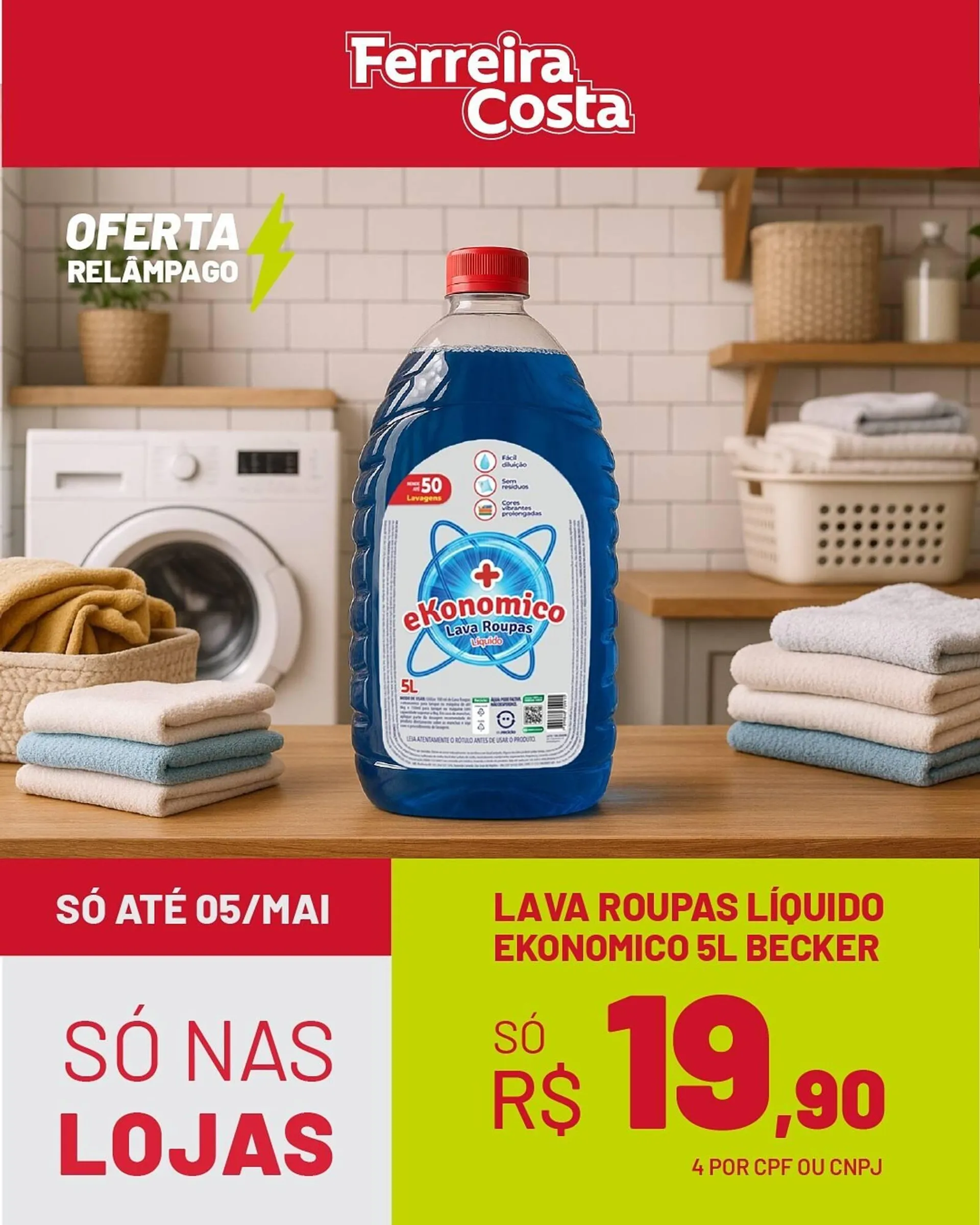 Encarte de Catálogo Ferreira Costa 30 de abril até 5 de maio 2025 - Pagina 5