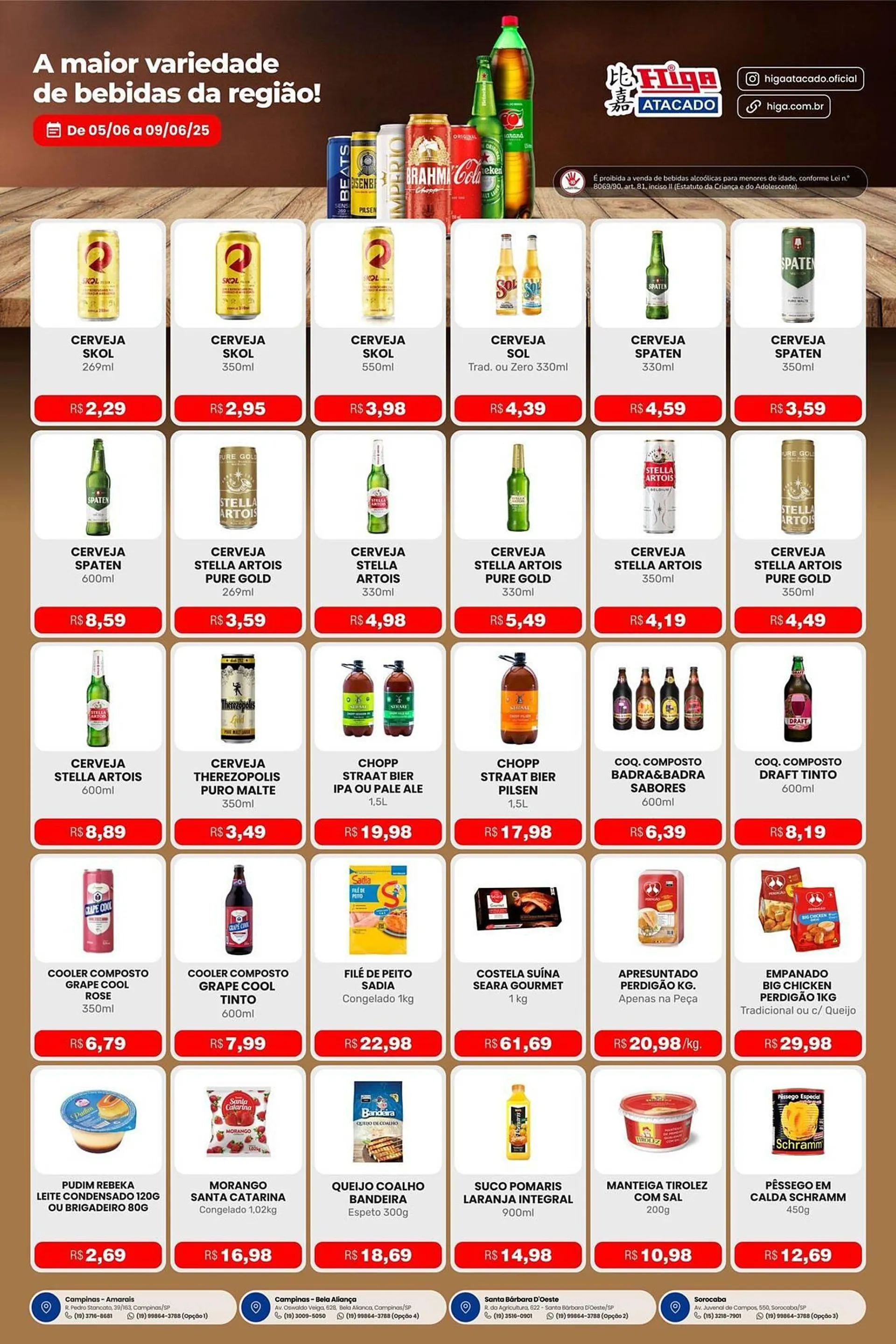 Encarte de Catálogo Higa Atacado 5 de junho até 9 de junho 2025 - Pagina 3