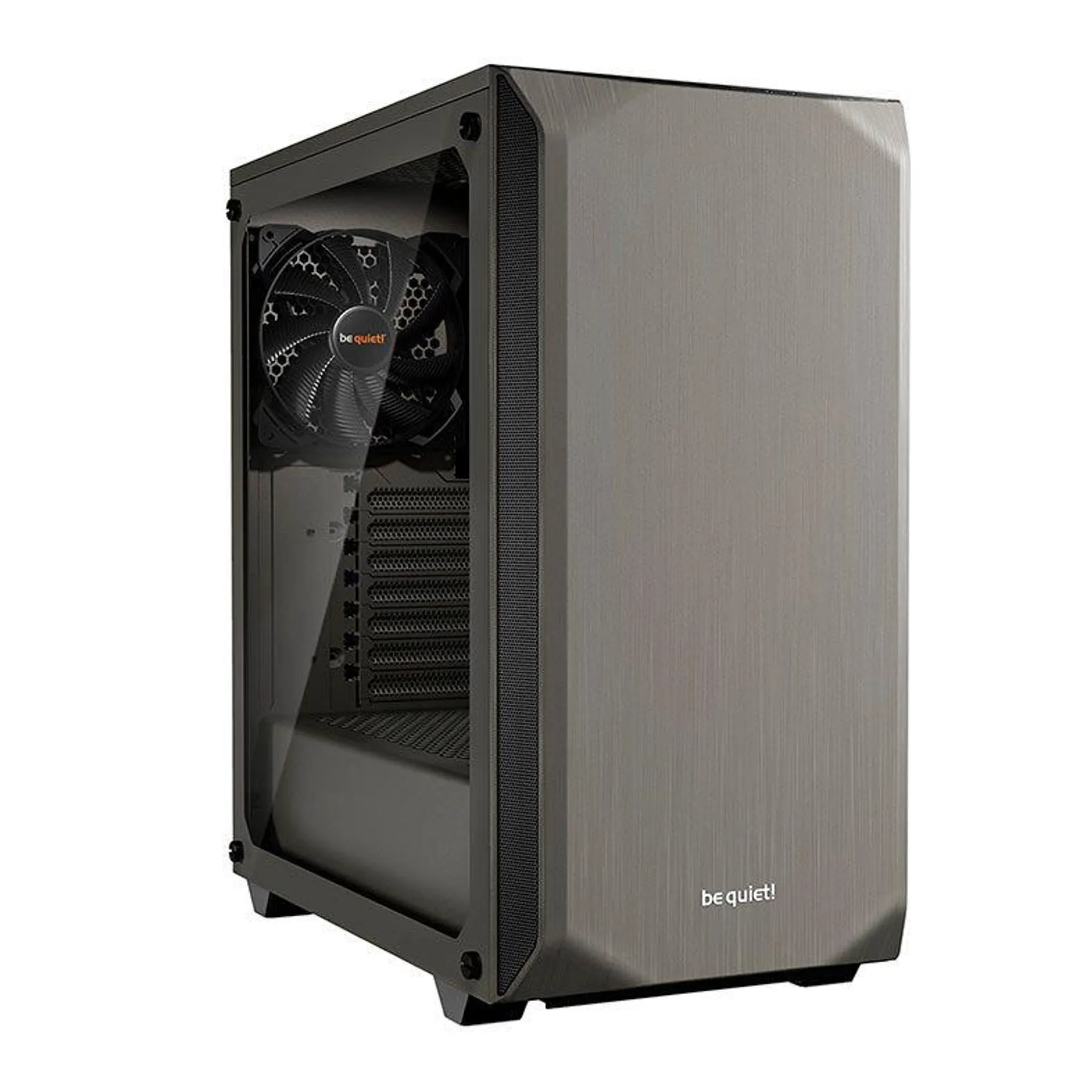 Gabinete Gamer Be Quiet! Pure Base 500, Com 2 Fan, Cinza, PURE-BASE-500-GY