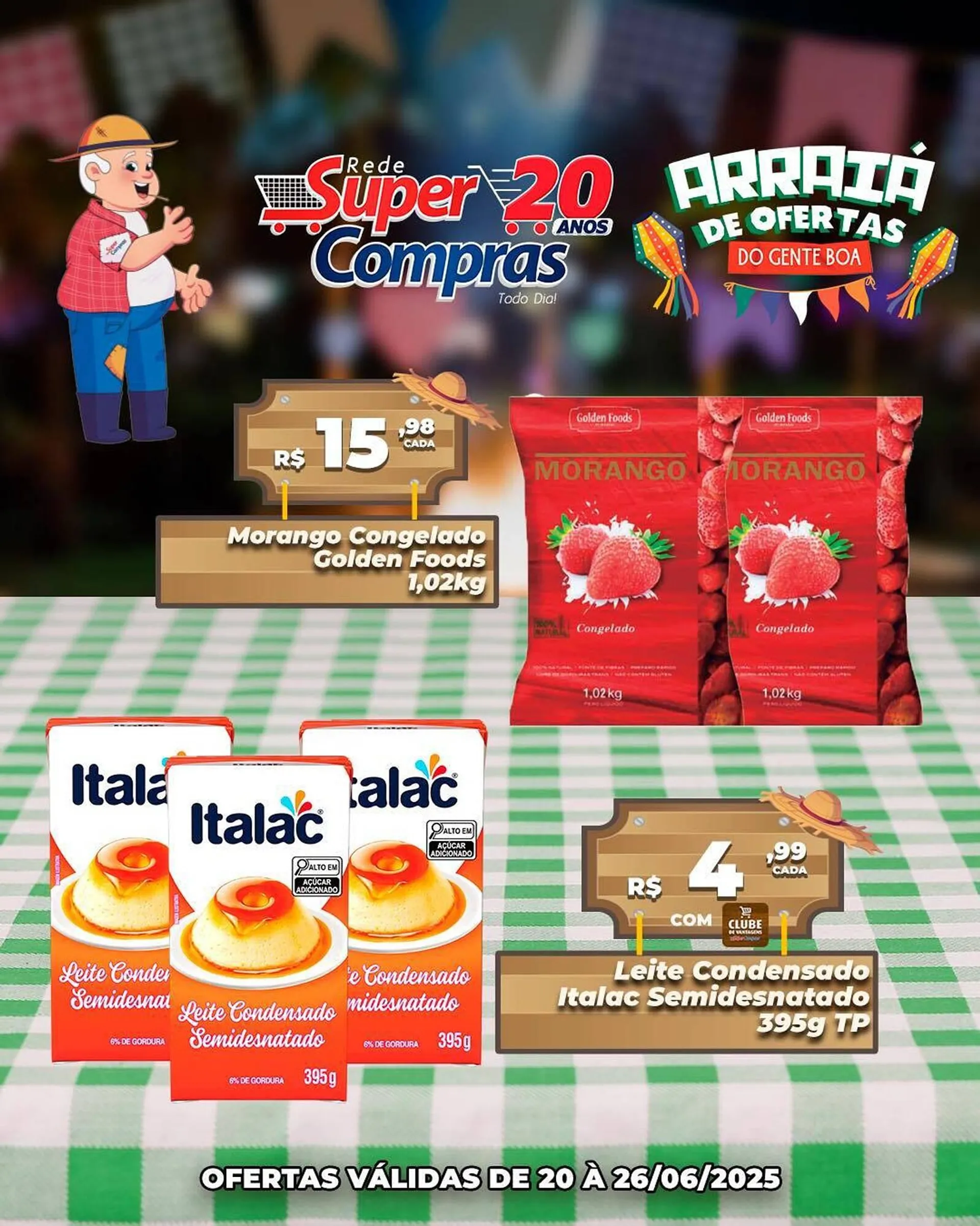 Encarte de Catálogo Rede Super Compras 20 de junho até 26 de junho 2025 - Pagina 2