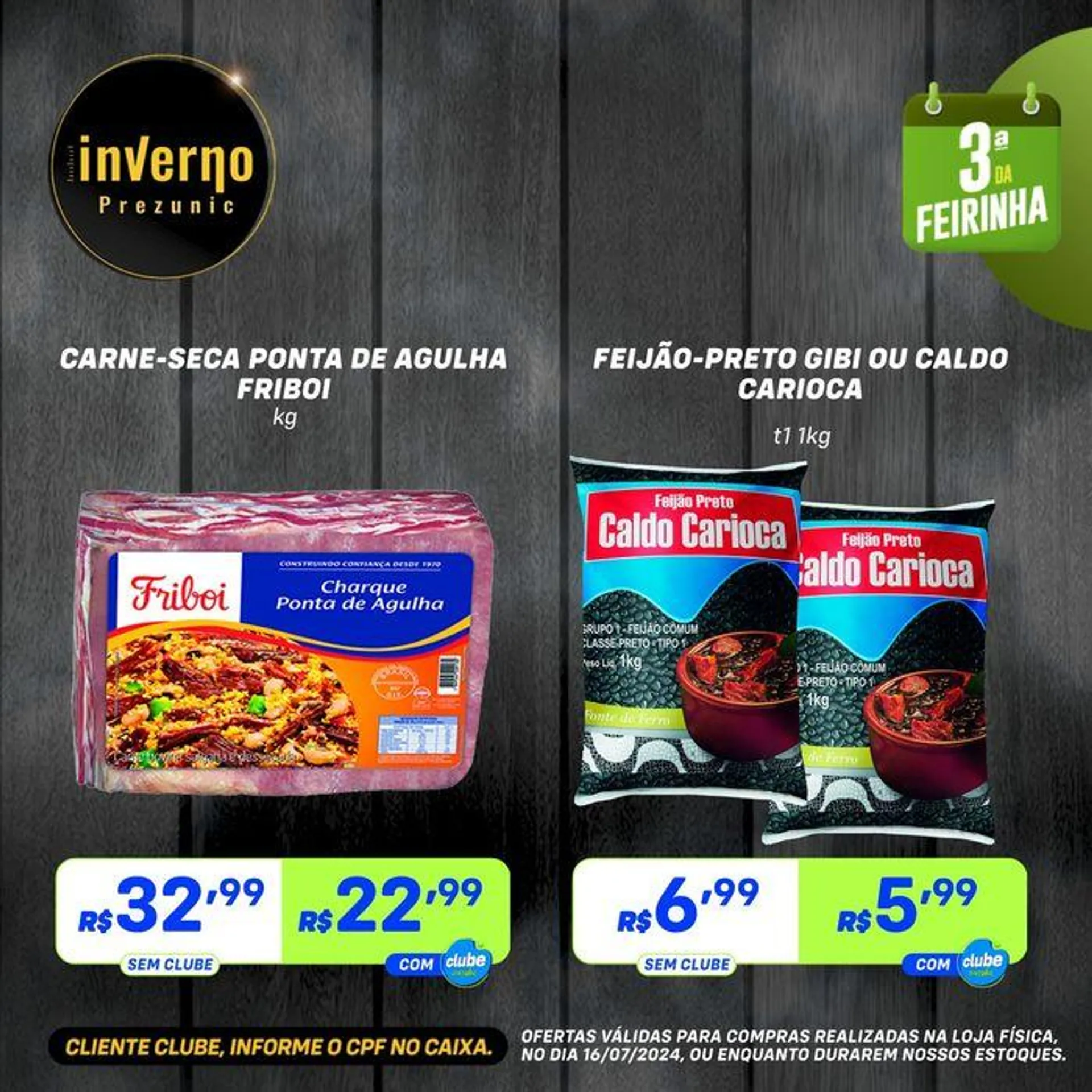 Encarte de Oferta Prezunic 16 de julho até 16 de julho 2024 - Pagina 1