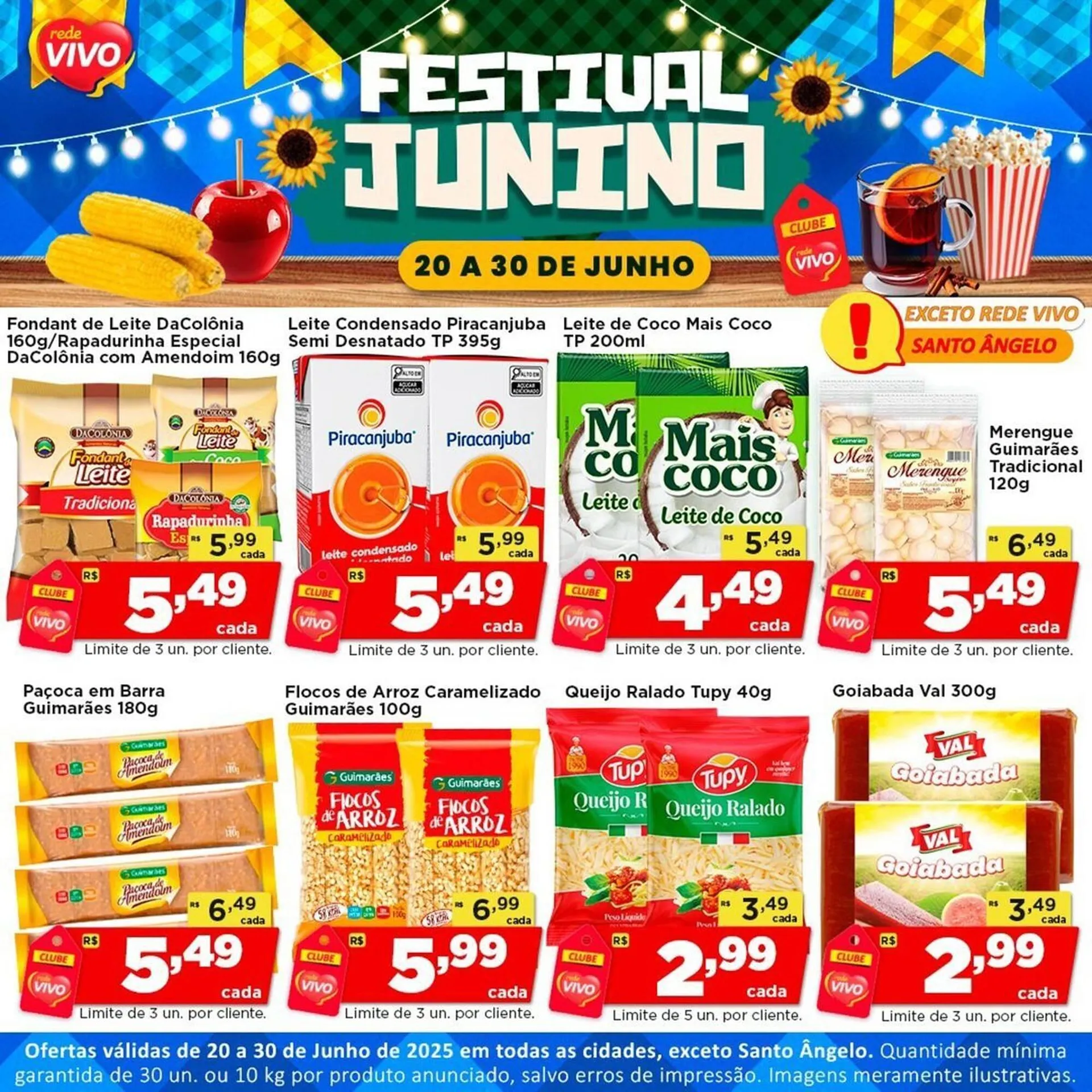 Encarte de Catálogo Rede Vivo 20 de junho até 30 de junho 2025 - Pagina 1